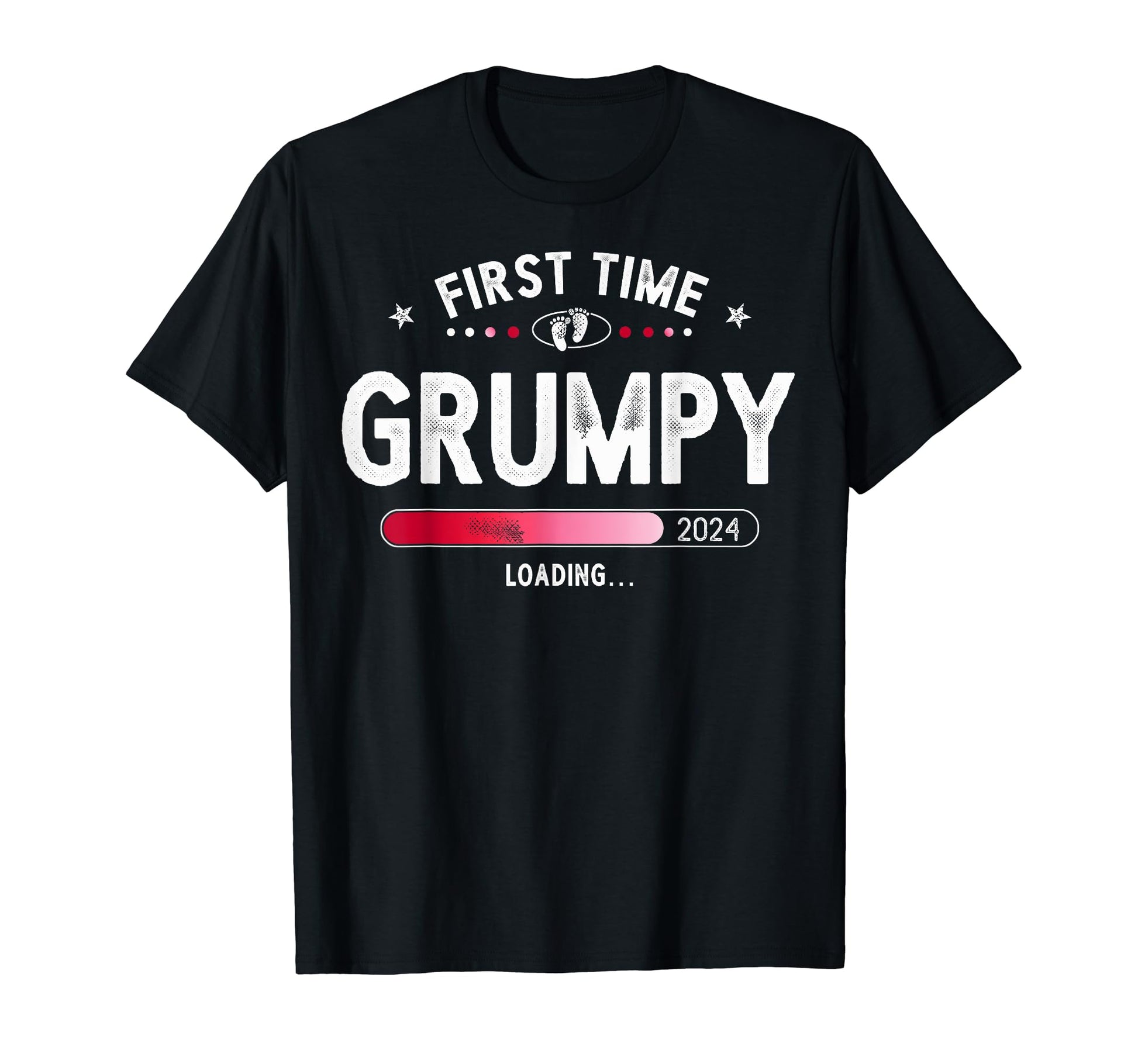 Promoted To Grumpy Est 2024 Soon To T-Shirt - Minimalist Print for Adults - T-Shirt, Sweatshirt, Hoodie