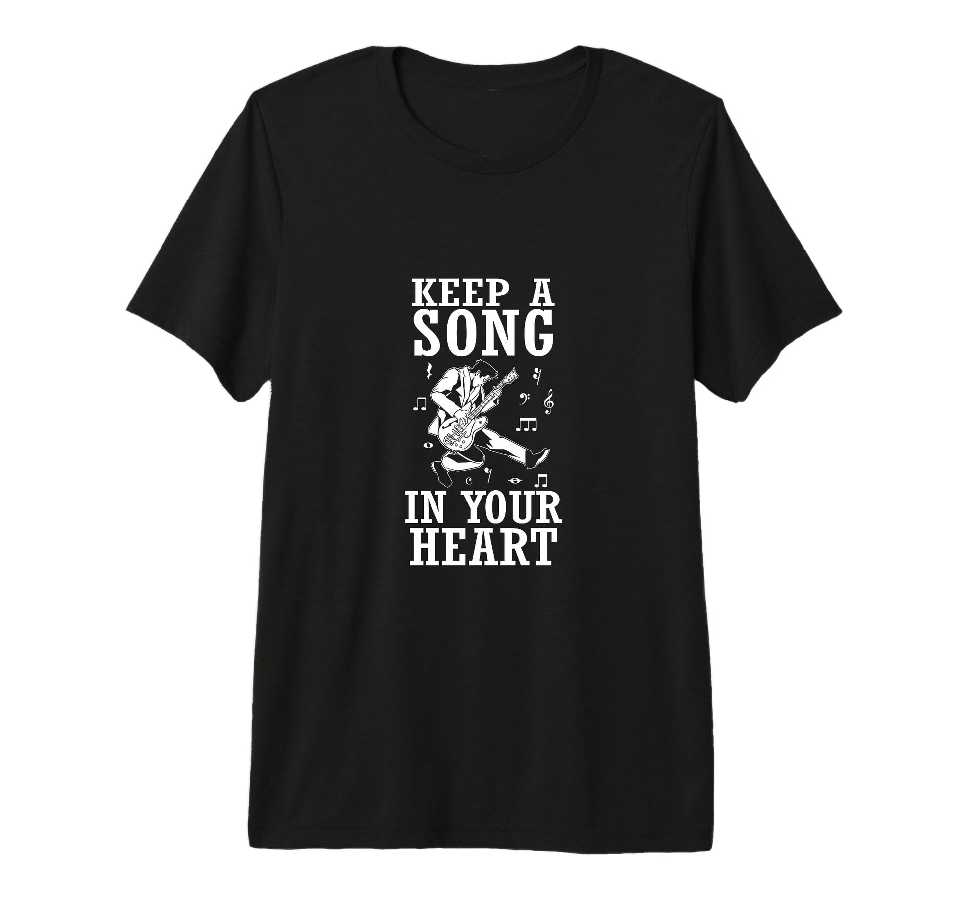 Keep Song Your Heart Music Lover Musician T-Shirt - Novelty Apparel Unisex - T-Shirt, Sweatshirt, Hoodie