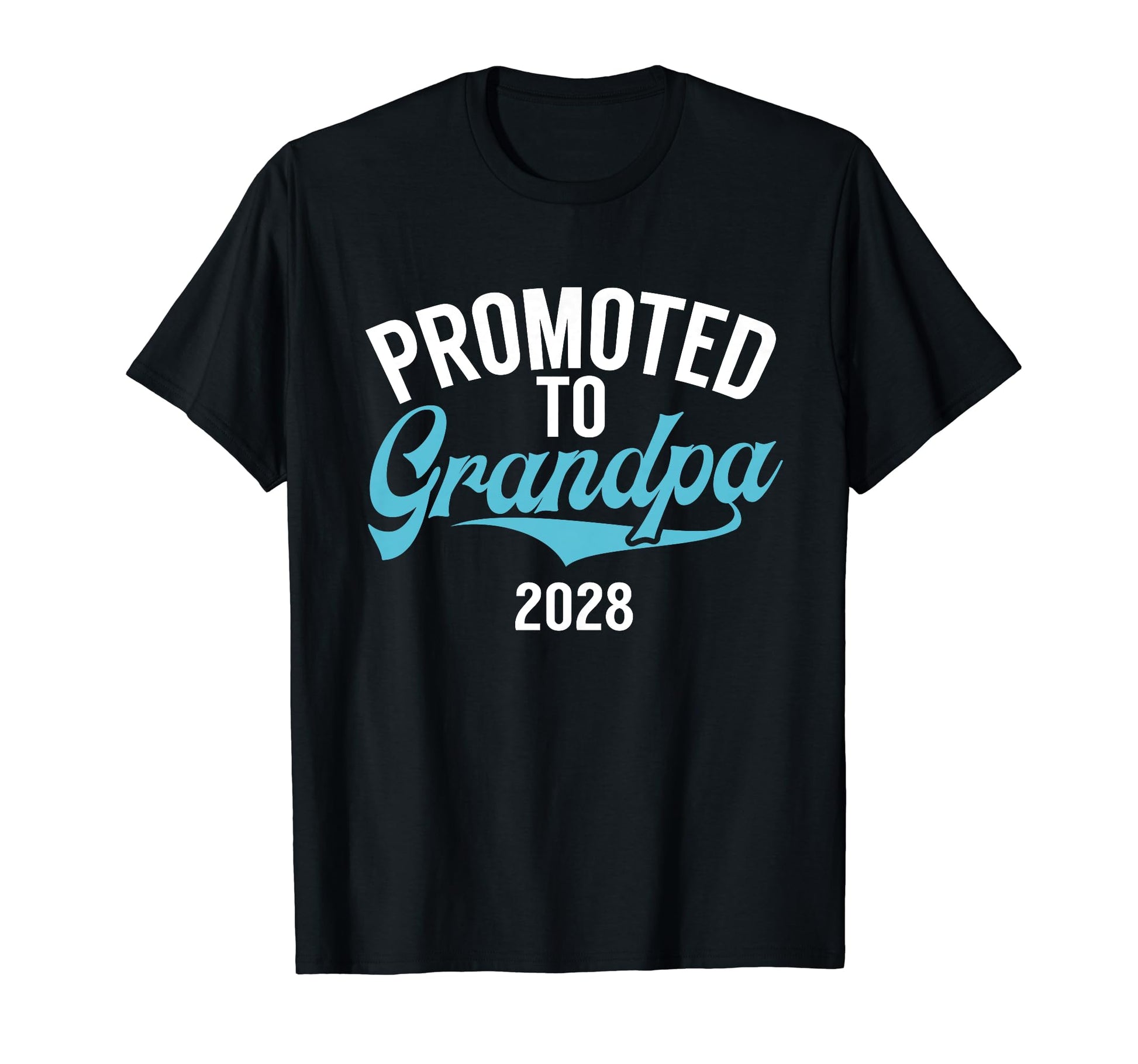 Promoted To Grandpa 2028 New Grandpa T-Shirt - Aesthetic Graphic Men Women - T-Shirt, Sweatshirt, Hoodie