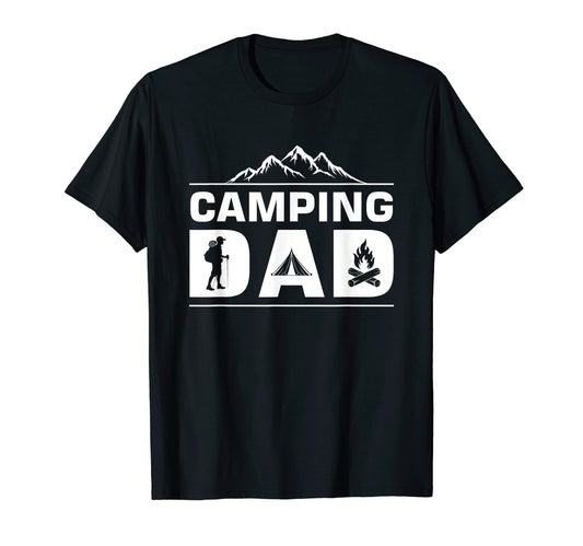 Camper Wildlife Nature Hiking Mountains T-Shirt - Graphic Print Men Women - T-Shirt, Sweatshirt, Hoodie