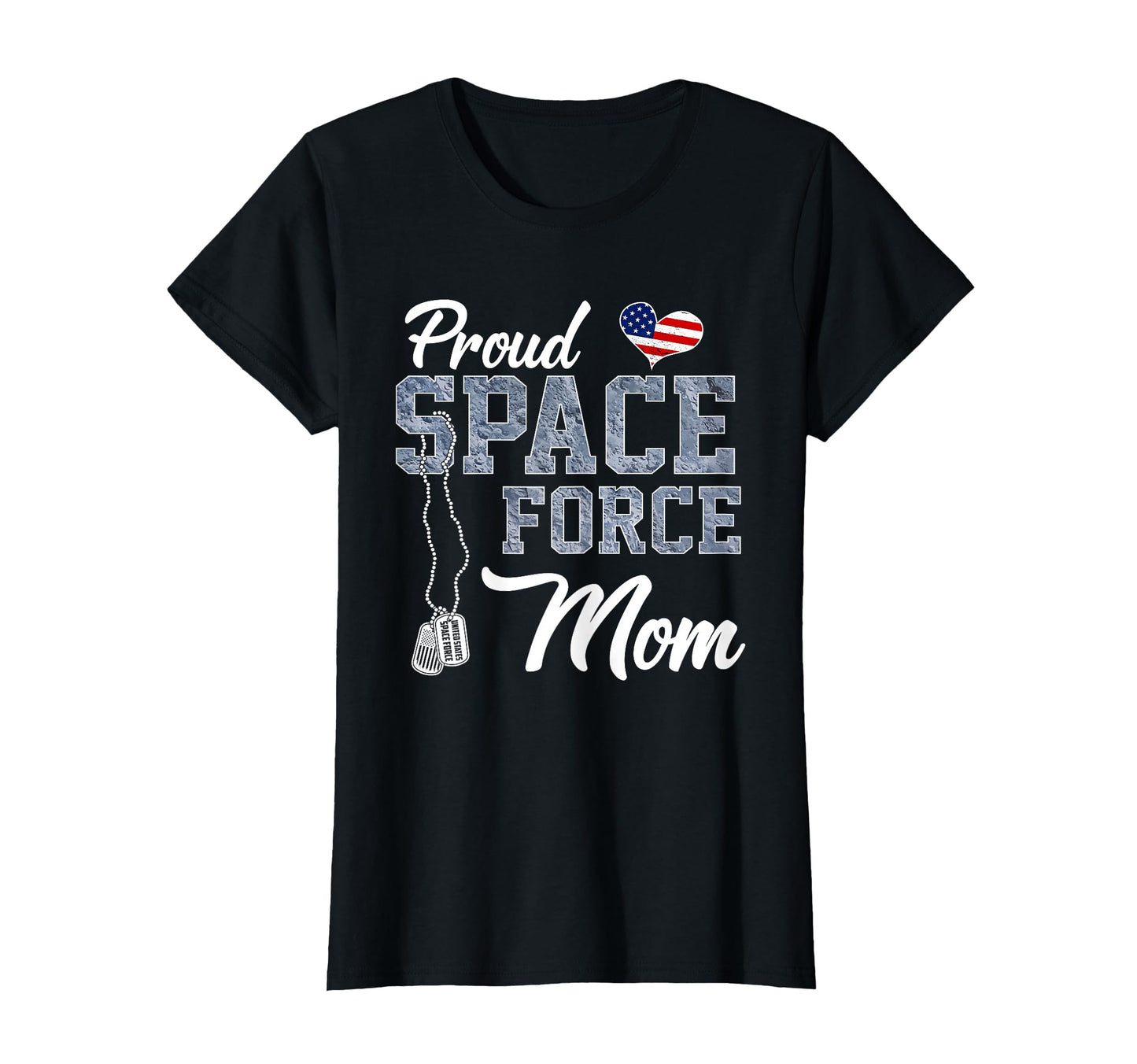 Proud Space Force Mom Us Military T-Shirt - Streetwear Style Men Women - T-Shirt, Sweatshirt, Hoodie