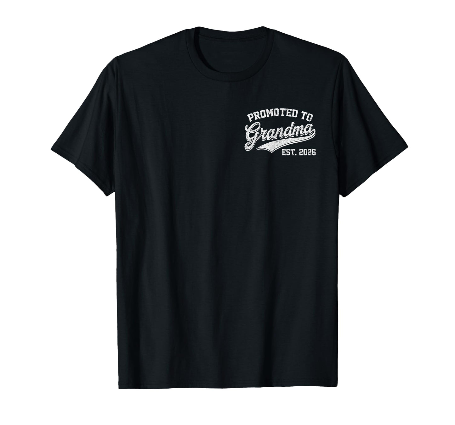 Mens Promoted To Grandpa Est 2026 T-Shirt - Minimalist Print Men Women - T-Shirt, Sweatshirt, Hoodie
