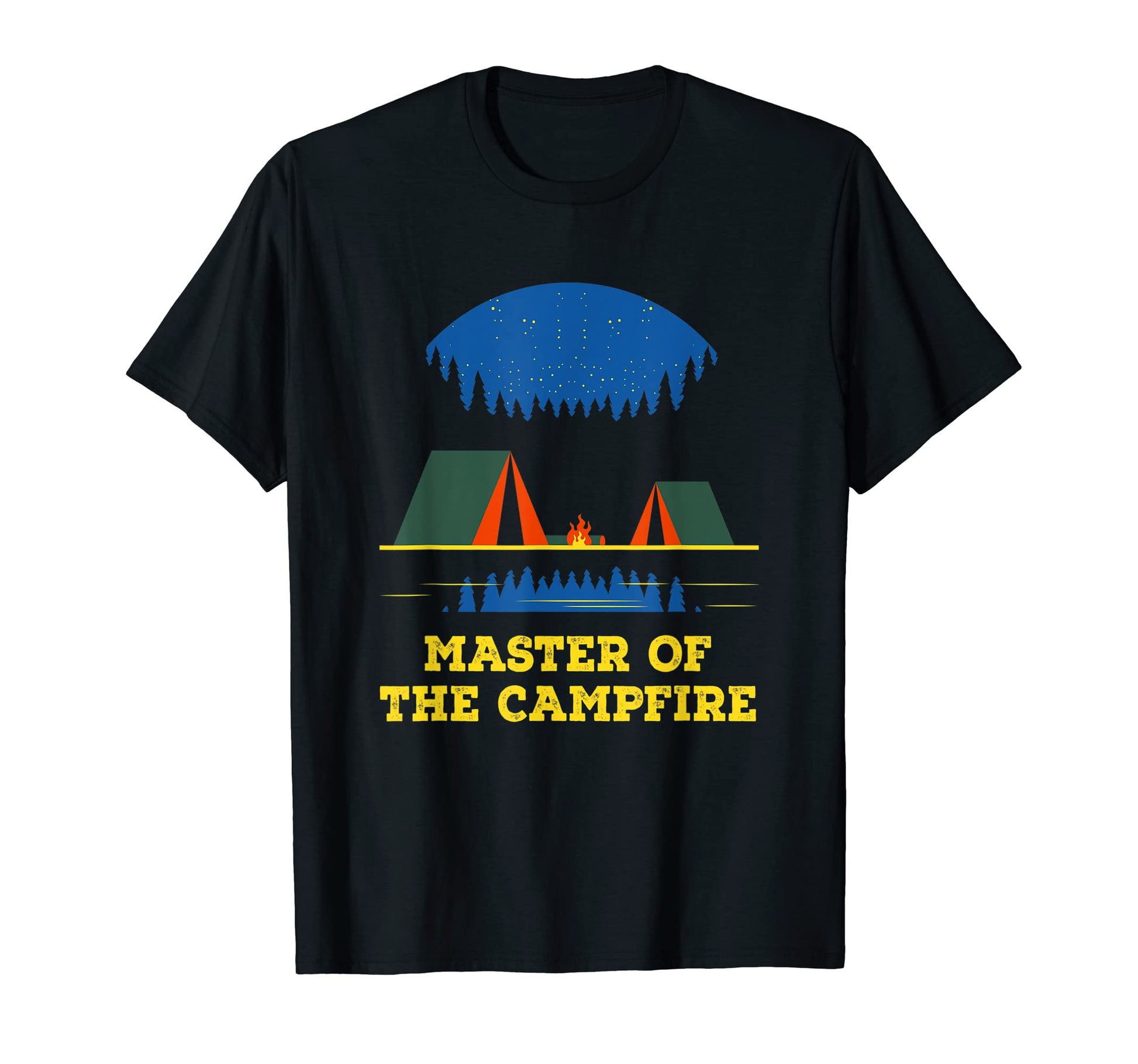 Master Campfire Camping Dad Camper T-Shirt - Aesthetic Graphic Unisex - T-Shirt, Sweatshirt, Hoodie