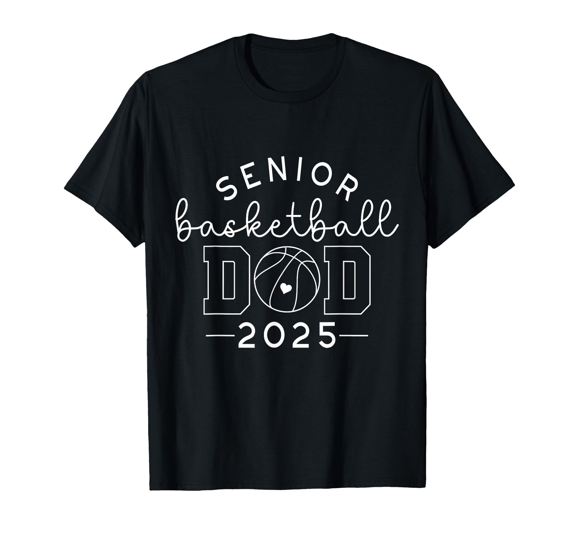 Proud Dad 2025 Senior Graduate T-Shirt - Minimalist Print Men Women - T-Shirt, Sweatshirt, Hoodie