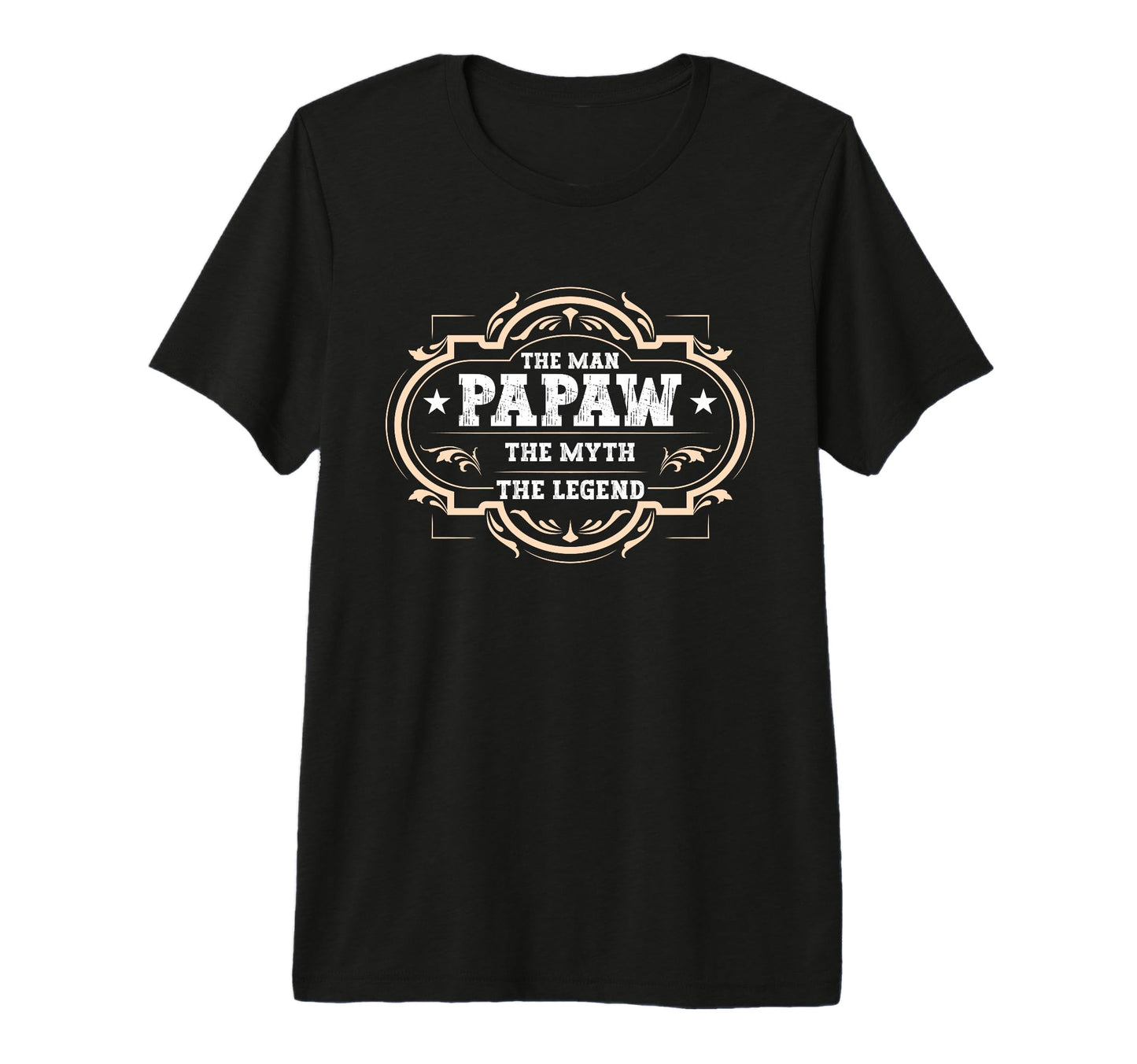 Mens Papaw Myth Legend Dad Grandpa Tri T-Shirt - Streetwear Style Unisex - T-Shirt, Sweatshirt, Hoodie
