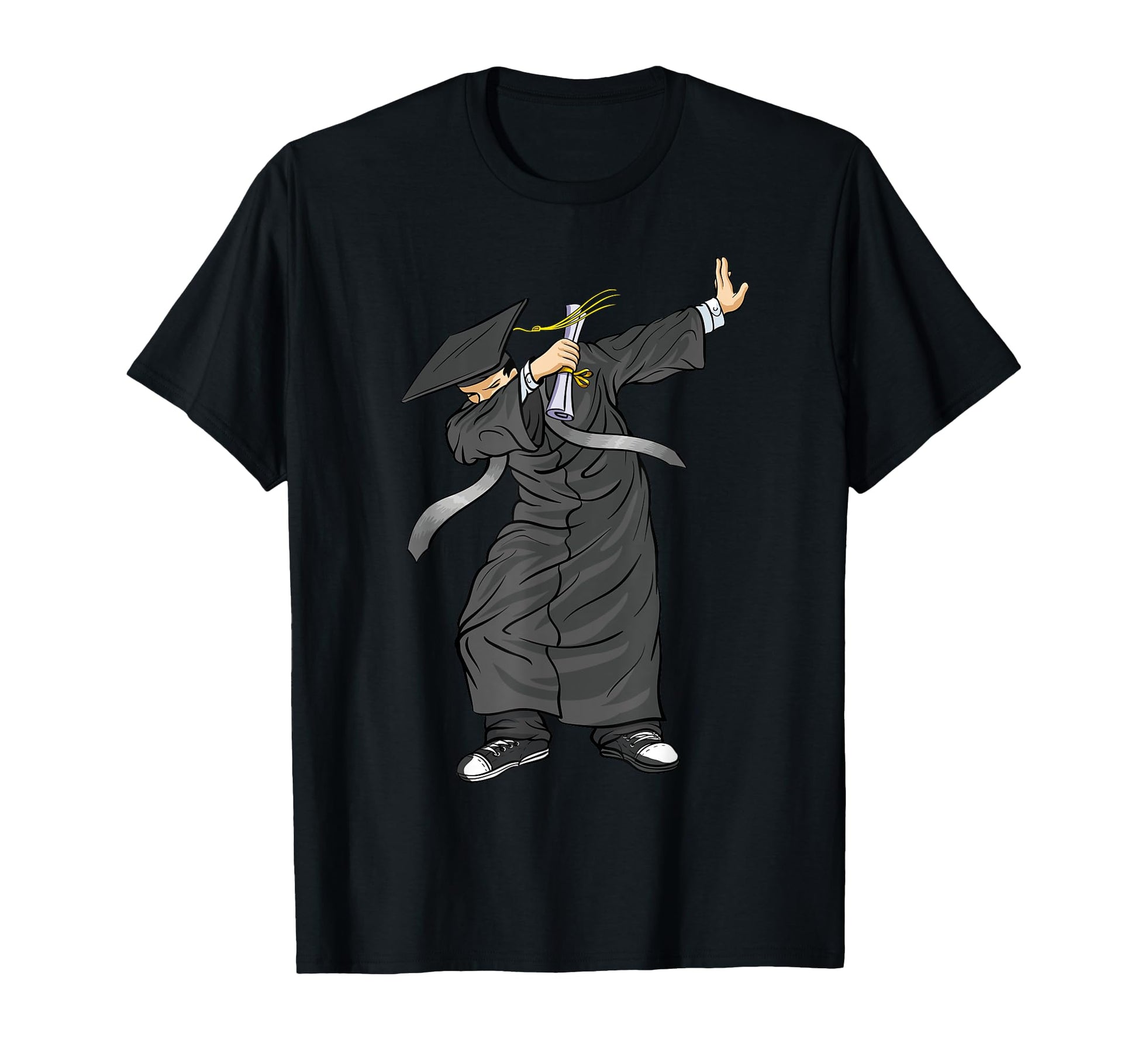 Dabbing Graduation Class 2024 Gift T-Shirt - Aesthetic Graphic for Adults - T-Shirt, Sweatshirt, Hoodie