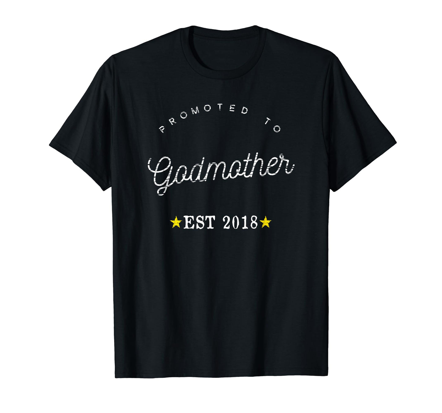 Promoted To Godmother New To Be T-Shirt - Custom Art Print Unisex - T-Shirt, Sweatshirt, Hoodie