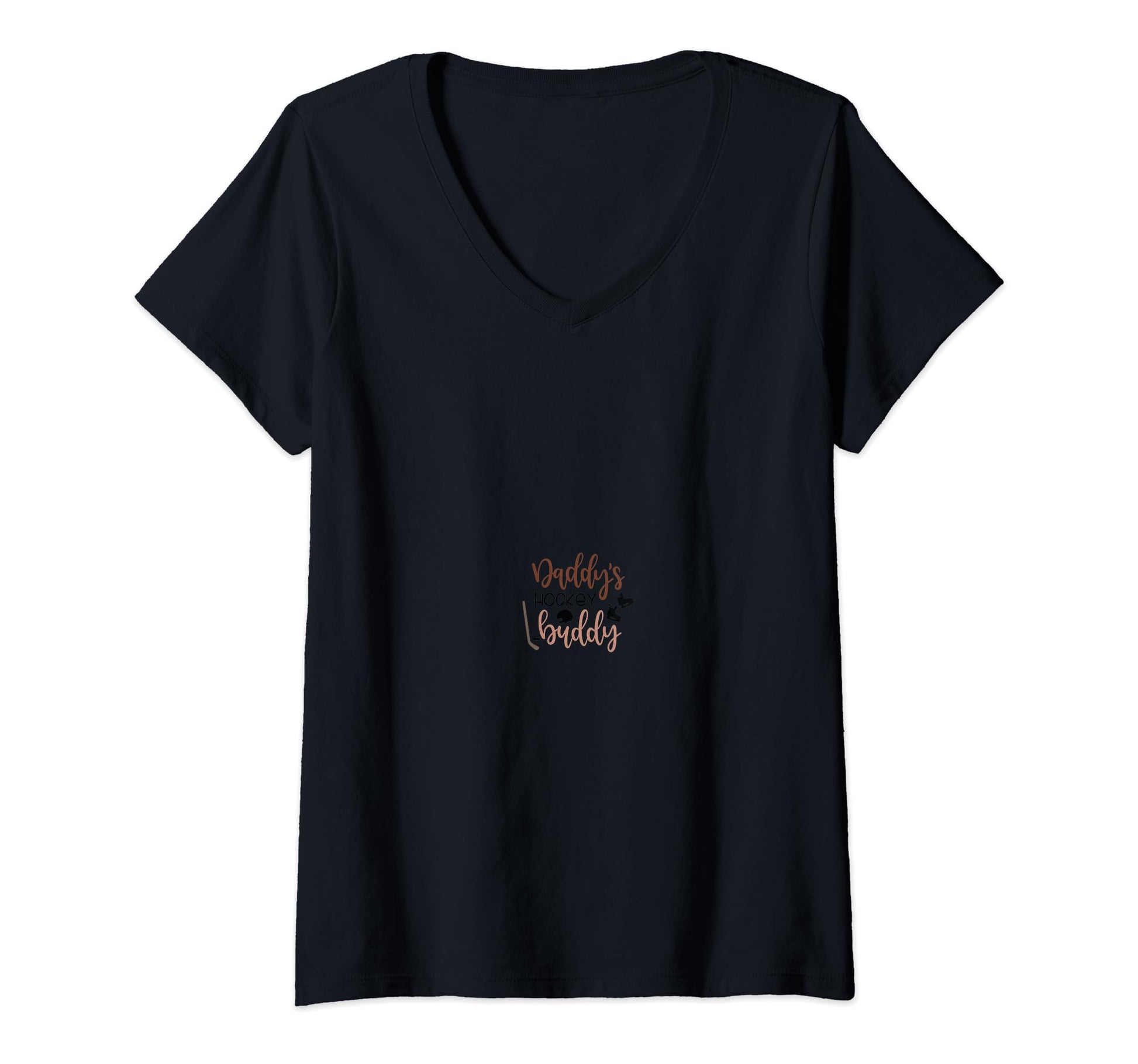Daddys Hockey Buddy Father Dad Gift Hoodie - Novelty Apparel Men Women - T-Shirt, Sweatshirt, Hoodie