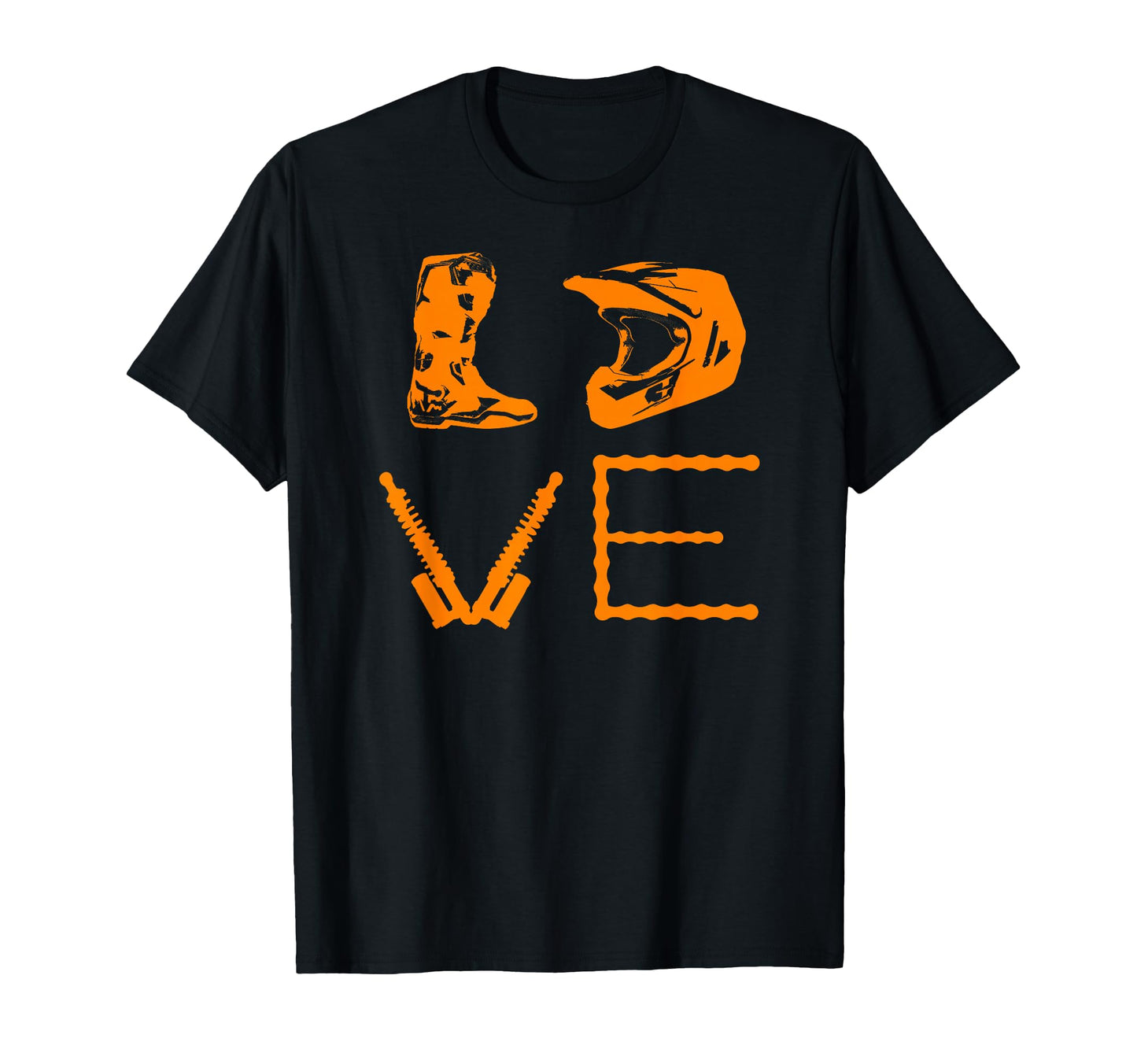 Dirt Bike Love Motorcycle Motocross T-Shirt - Fun Novelty Design Unisex - T-Shirt, Sweatshirt, Hoodie
