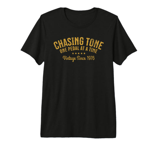 1976 Guitar Player Chasing Tone 50Th T-Shirt - Streetwear Style Men Women - T-Shirt, Sweatshirt, Hoodie