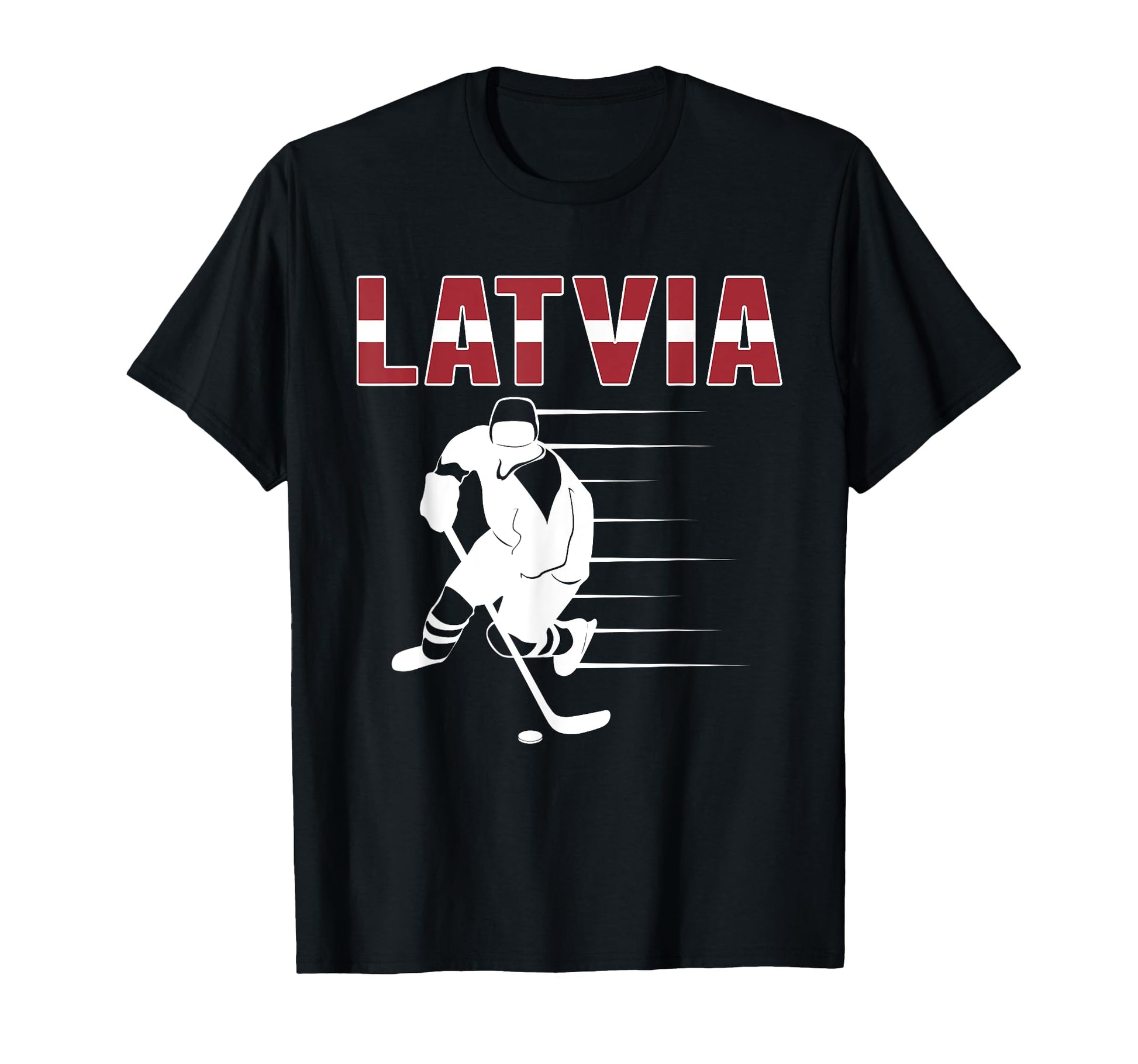 Latvia Ice Hockey Fans Jersey Latvian T-Shirt - Unique Graphic Men Women - T-Shirt, Sweatshirt, Hoodie
