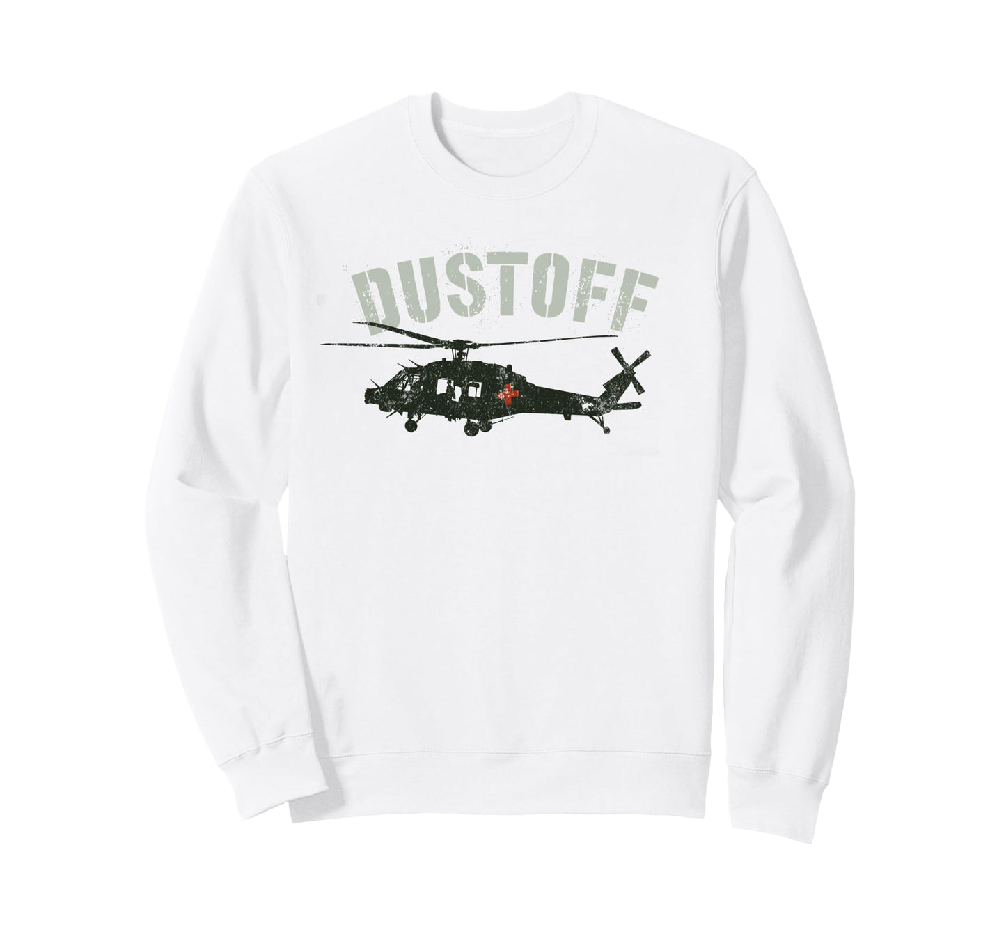 Veterans Dustoff Medevac Helicopter Sweatshirt - Minimalist Print Unisex - T-Shirt, Sweatshirt, Hoodie