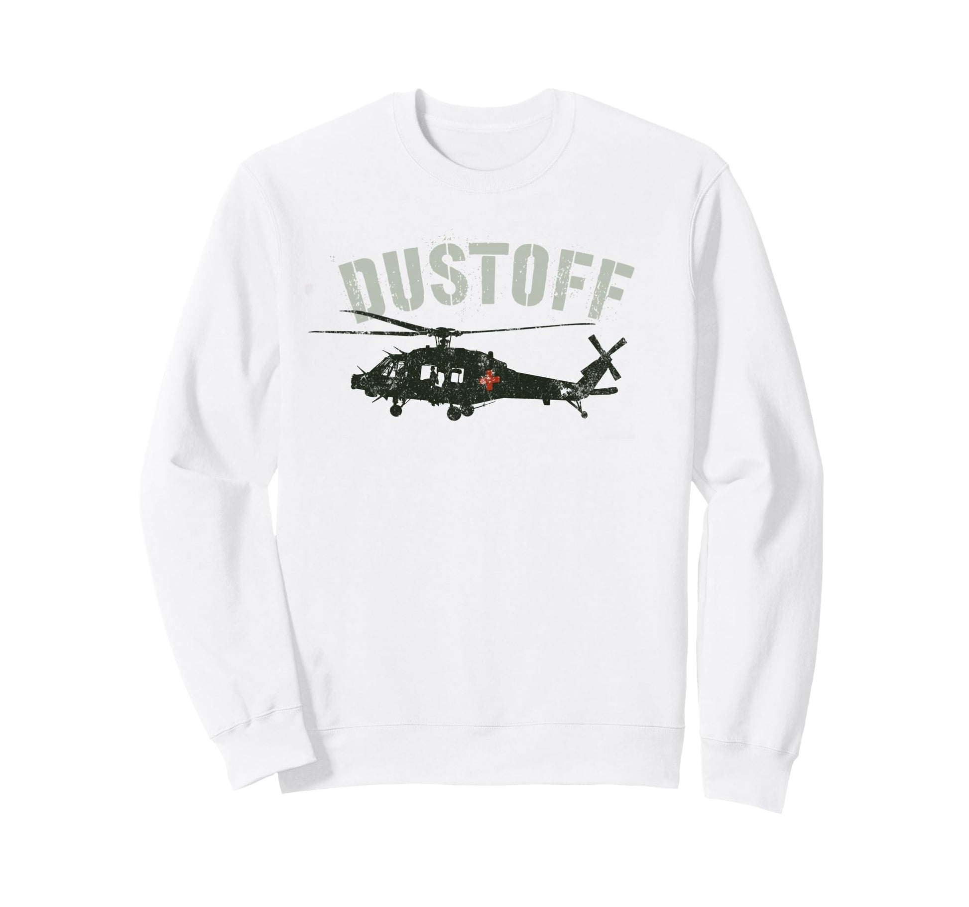 Veterans Dustoff Medevac Helicopter Sweatshirt - Minimalist Print Unisex - T-Shirt, Sweatshirt, Hoodie