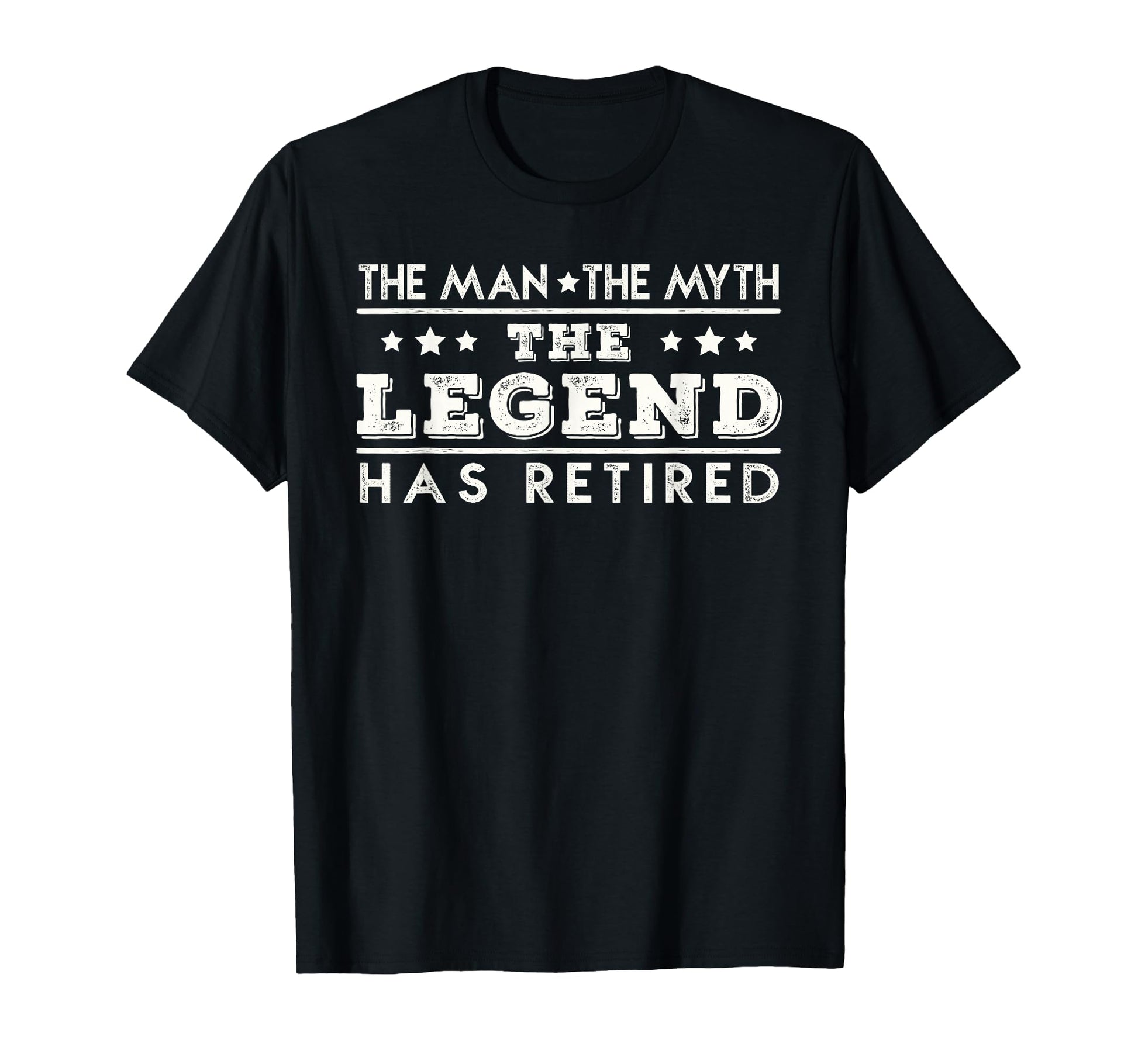 Myth Legend Has Retired Retirement T-Shirt - Trendy Graphic for Adults - T-Shirt, Sweatshirt, Hoodie