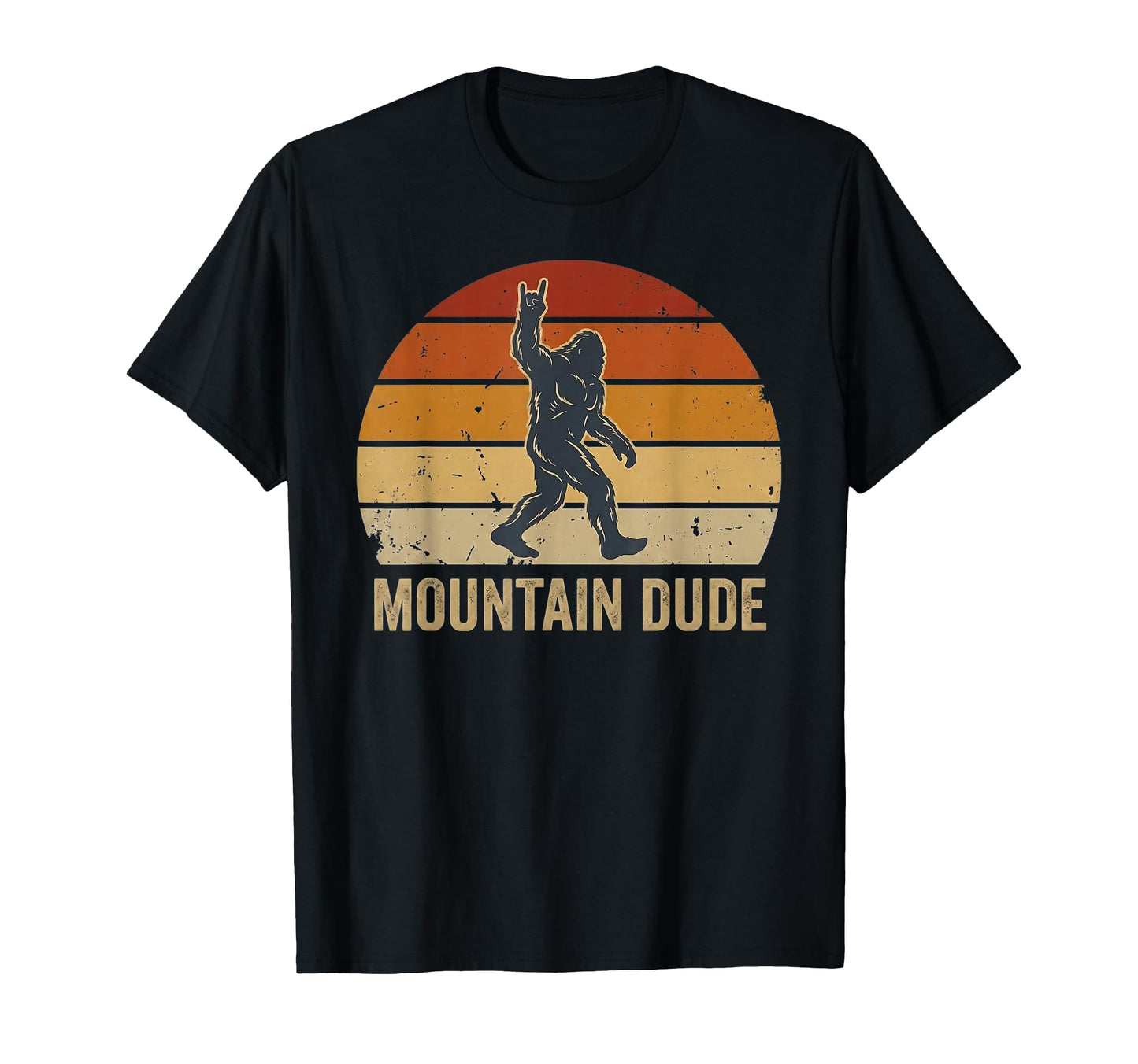 Mountain Dude Bigfoot Sasquatch Hiking T-Shirt - Streetwear Style Unisex - T-Shirt, Sweatshirt, Hoodie
