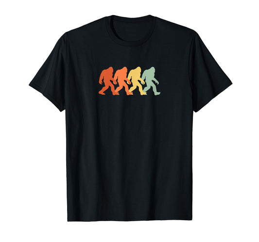 Bigfoot Pop Art Silhouette T-Shirt - Streetwear Style Men Women - T-Shirt, Sweatshirt, Hoodie