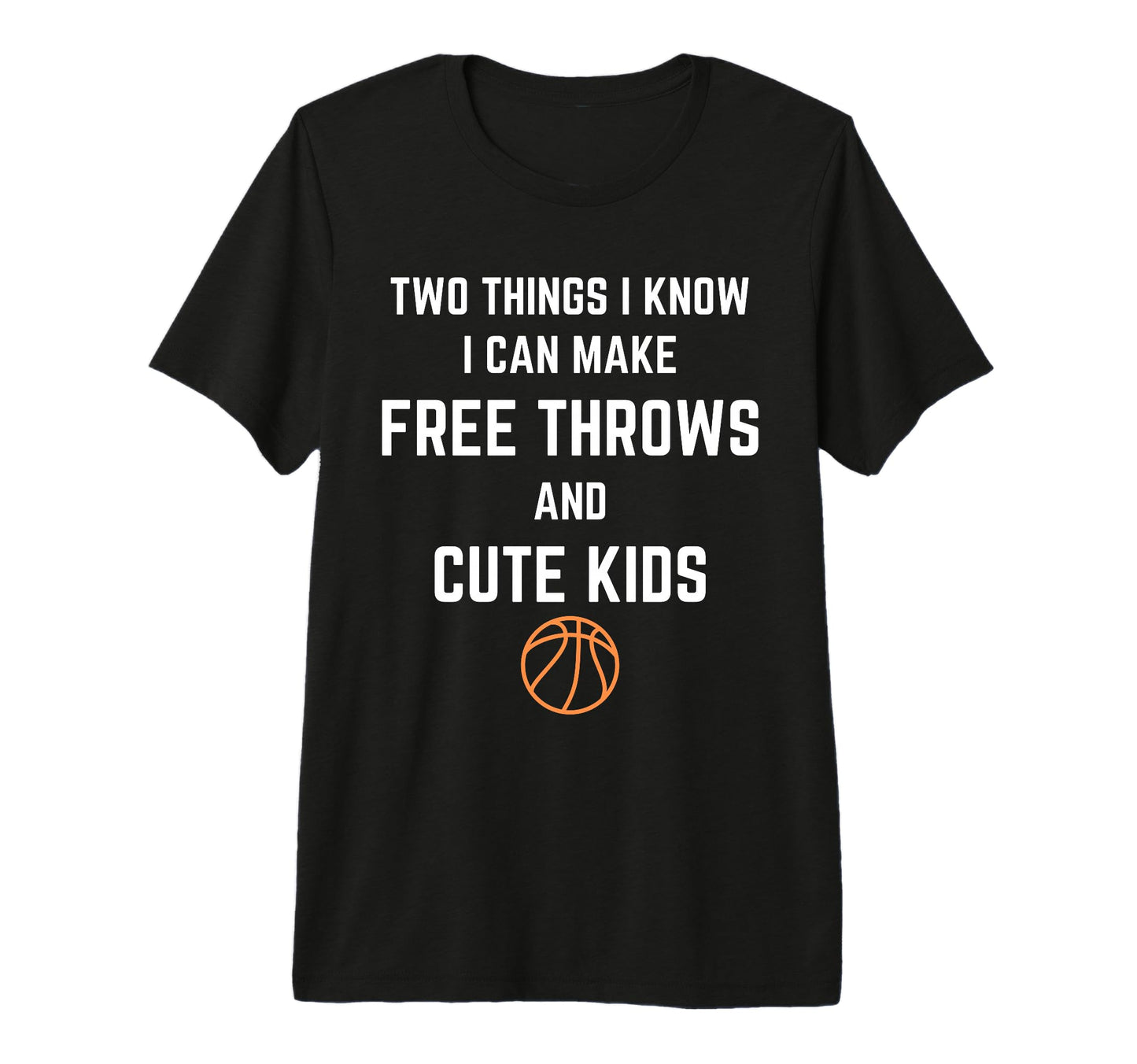 Funny Basketball Dad Free Throw Father T-Shirt - Trendy Graphic for Adults - T-Shirt, Sweatshirt, Hoodie