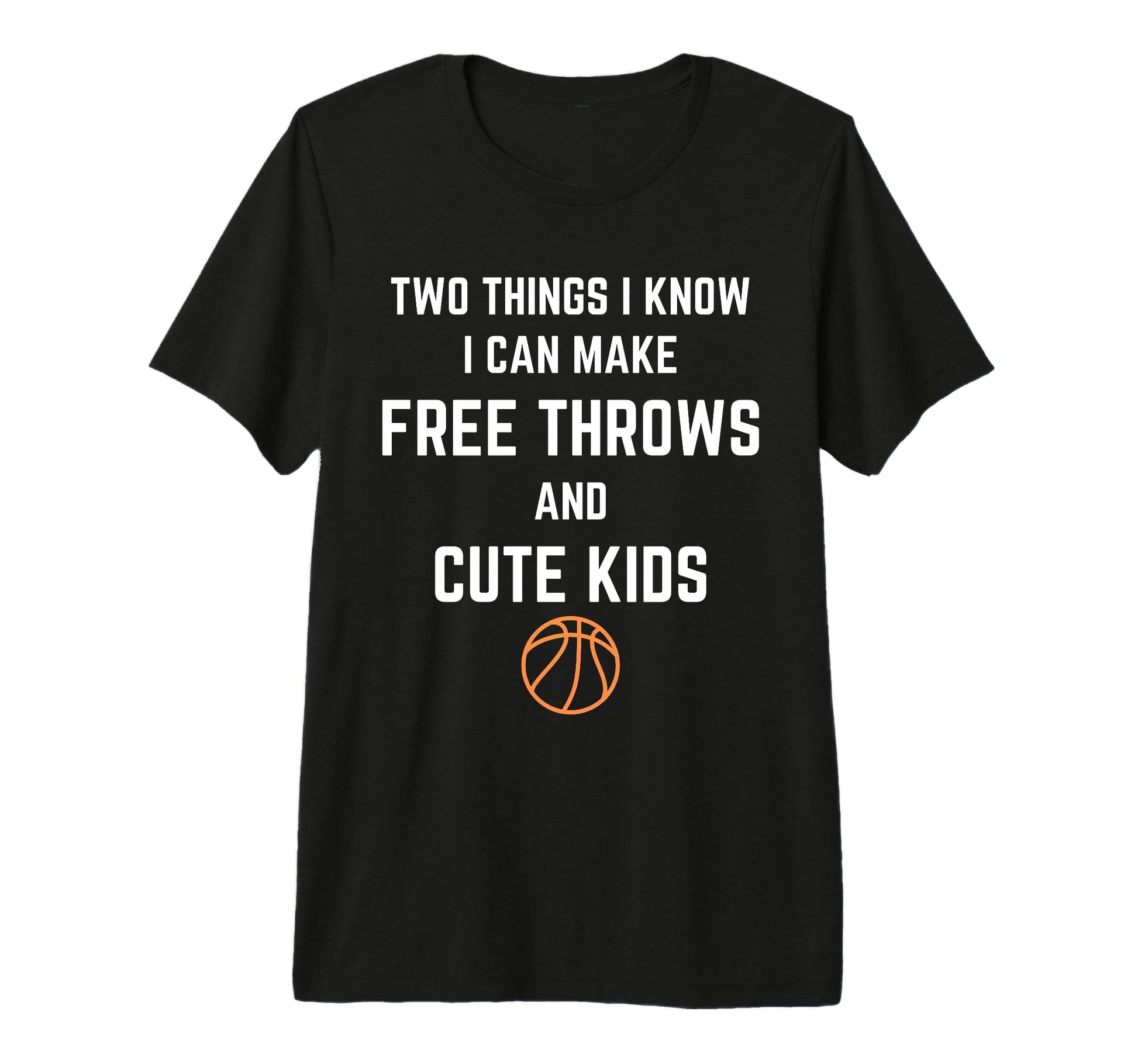 Funny Basketball Dad Free Throw Father T-Shirt - Trendy Graphic for Adults - T-Shirt, Sweatshirt, Hoodie