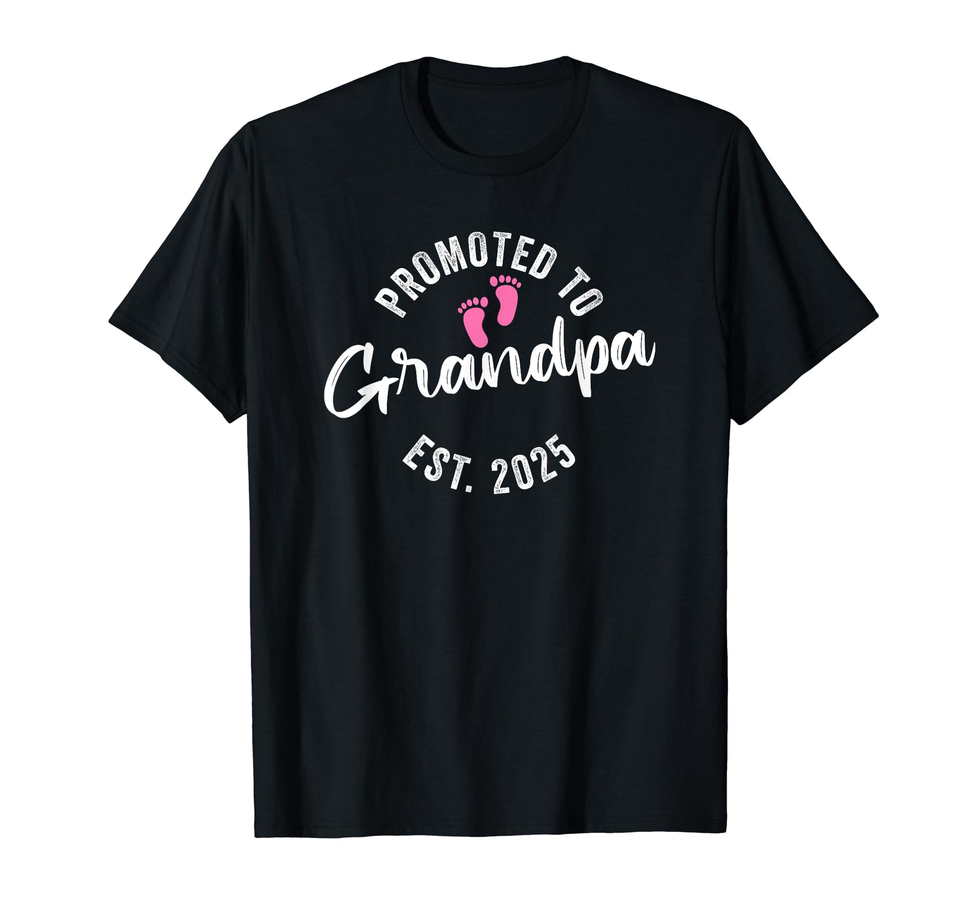 Promoted To Grandpa 2025 T-Shirt - Unique Graphic Men Women - T-Shirt, Sweatshirt, Hoodie
