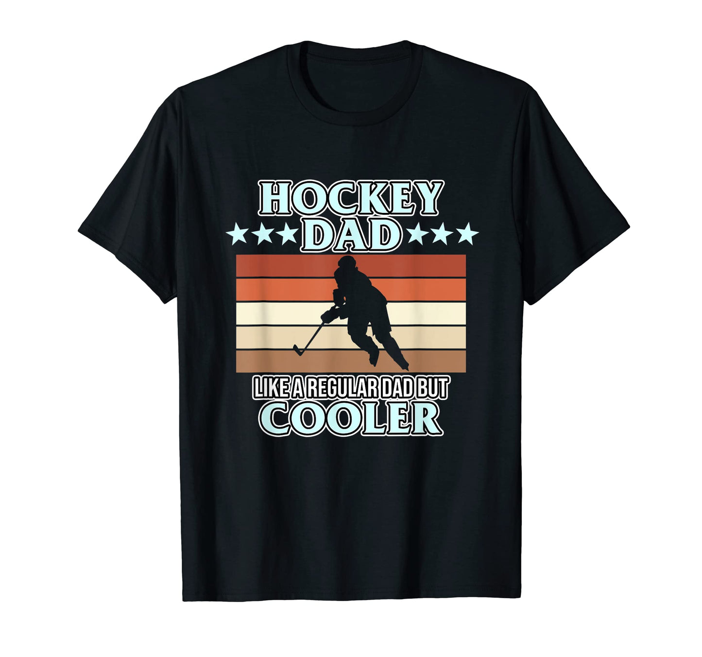 Ice Hockey Dad Player Coach Sports T-Shirt - Trendy Graphic for Adults - T-Shirt, Sweatshirt, Hoodie