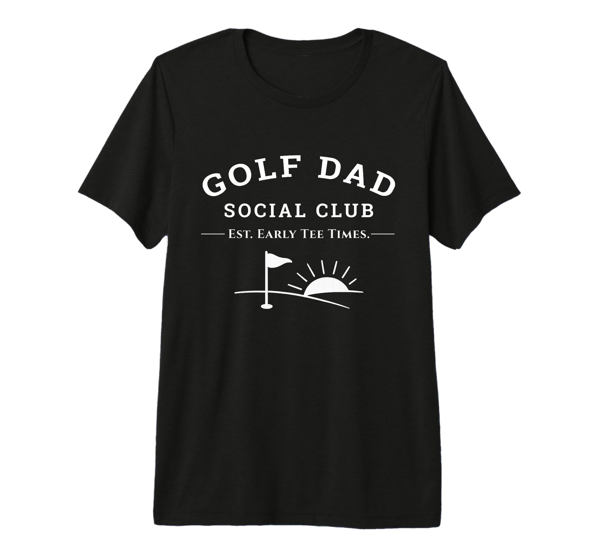 Mens Golf Dad Social Club Fathers T-Shirt - Casual Everyday Wear Unisex - T-Shirt, Sweatshirt, Hoodie