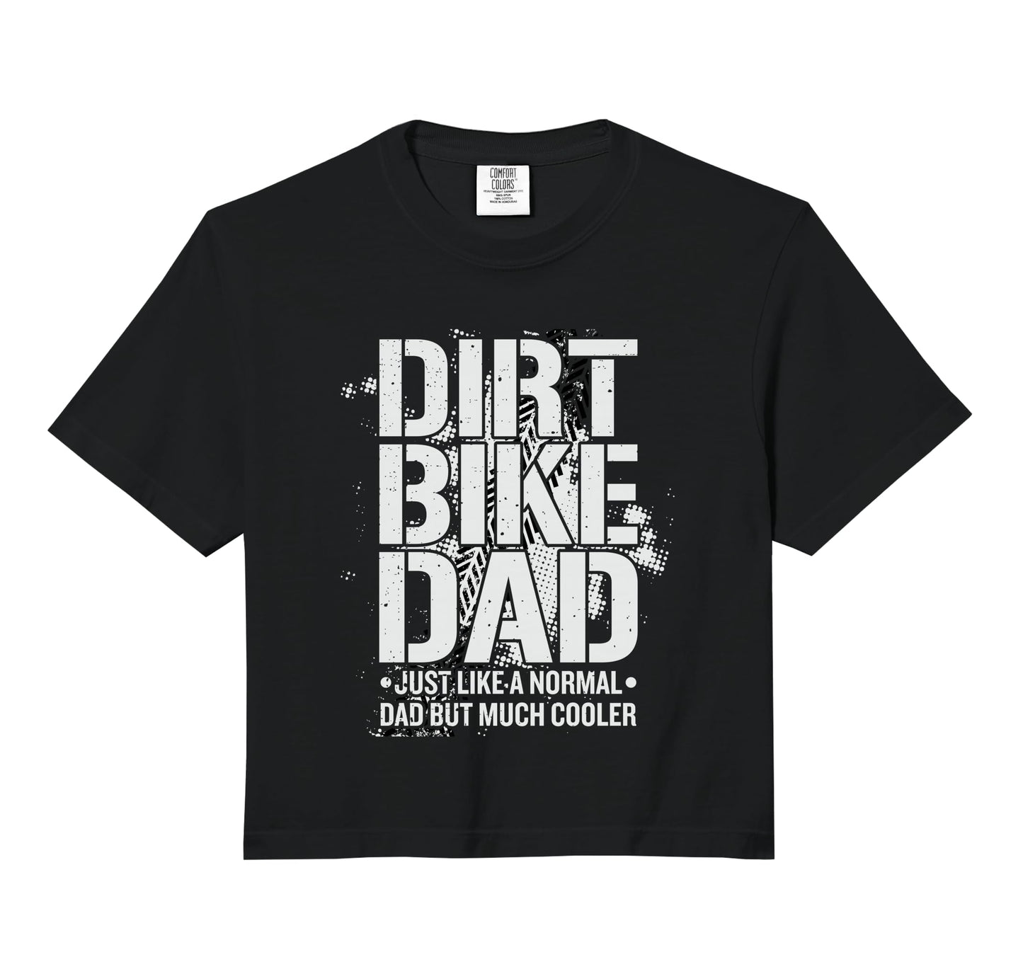Dirt Bike Dad Just Like Normal Dad T-Shirt - Minimalist Print for Adults - T-Shirt, Sweatshirt, Hoodie