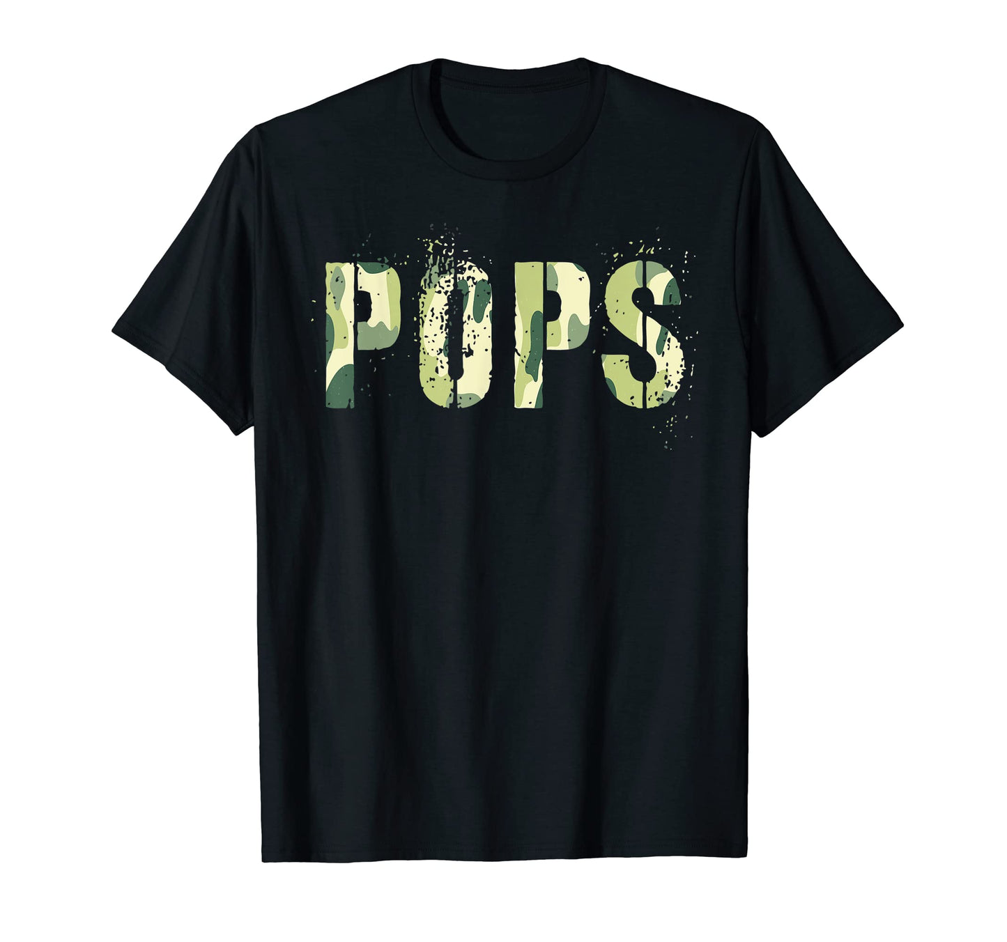 Camo Pops Dad Hero Grandpa Myth T-Shirt - Casual Everyday Wear Men Women - T-Shirt, Sweatshirt, Hoodie