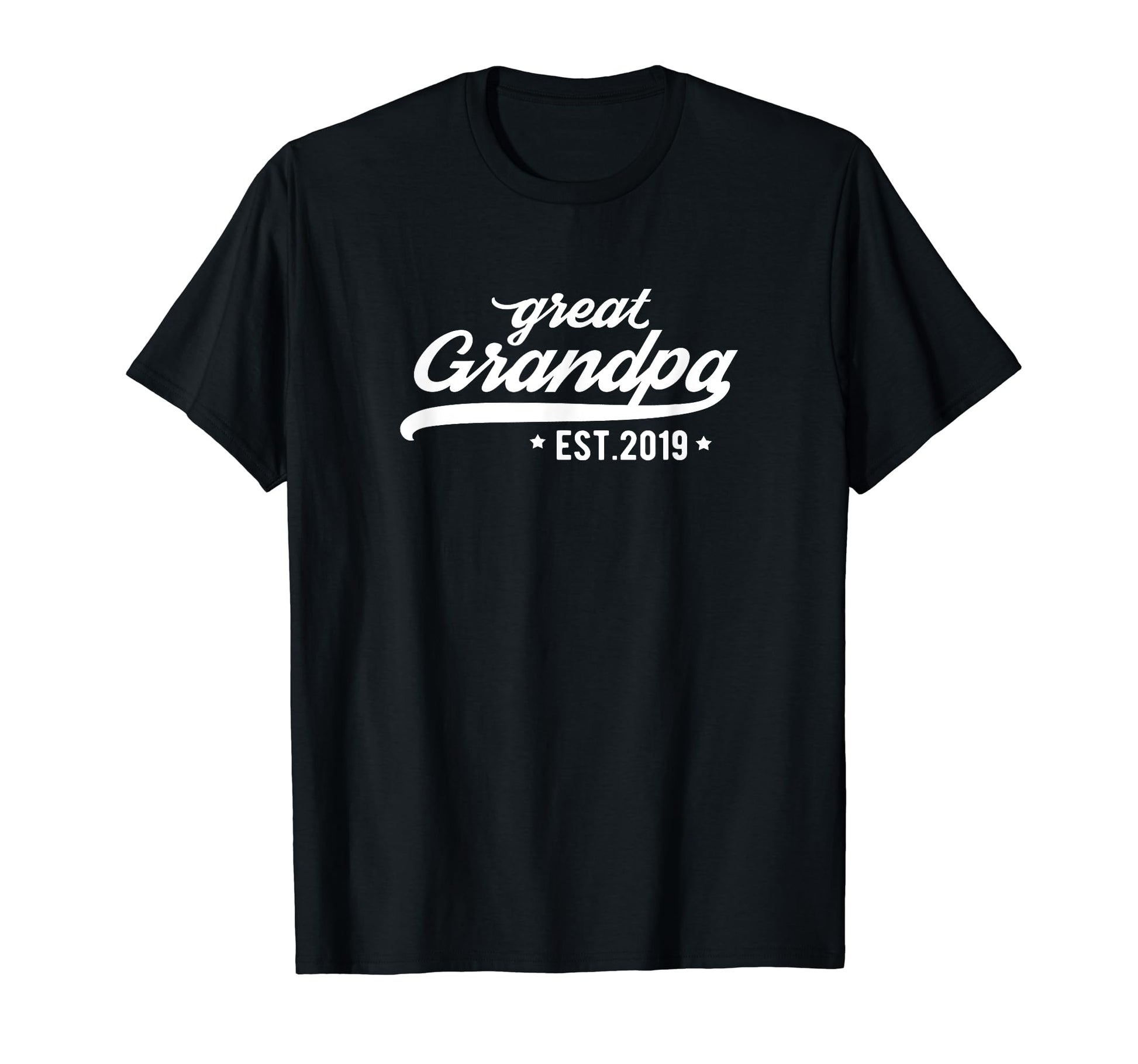 Great Grandpa 2019 Promoted To Great T-Shirt - Graphic Print for Adults - T-Shirt, Sweatshirt, Hoodie