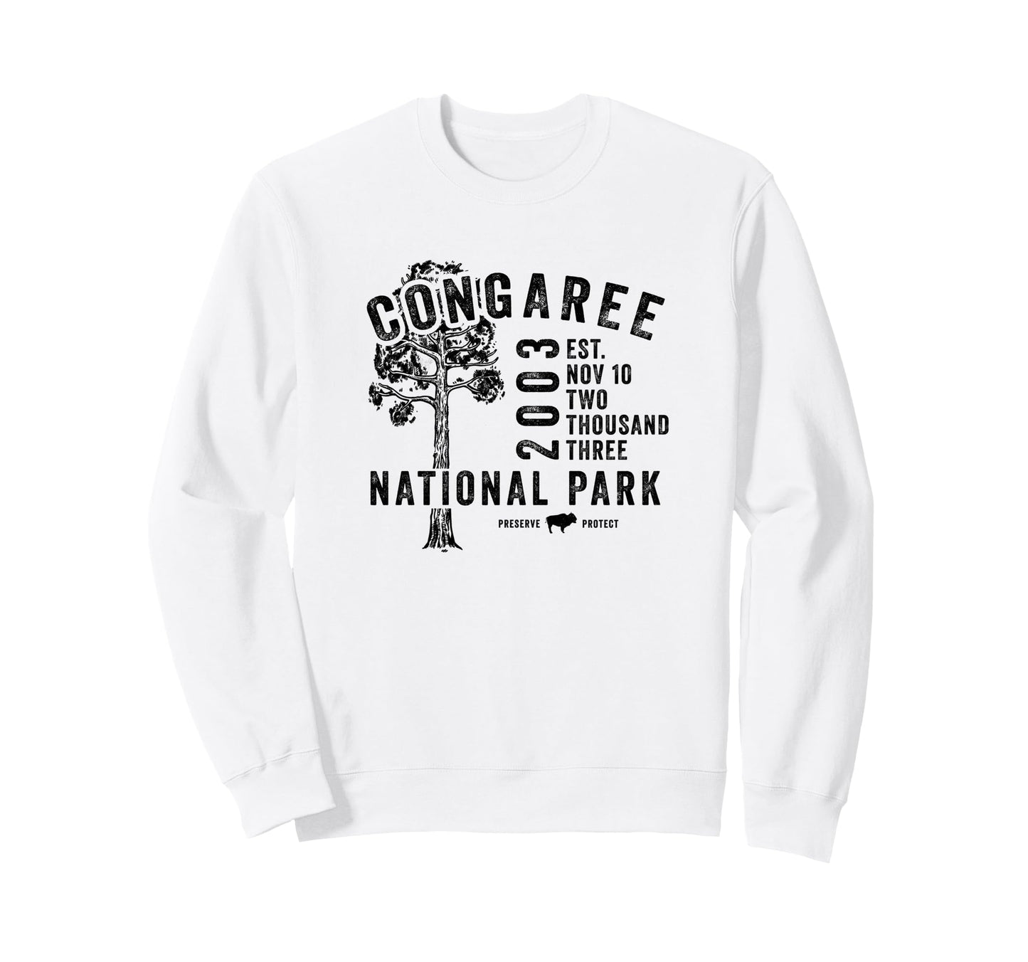 Congaree National Park South Carolina Sweatshirt - Graphic Print Men Women - T-Shirt, Sweatshirt, Hoodie