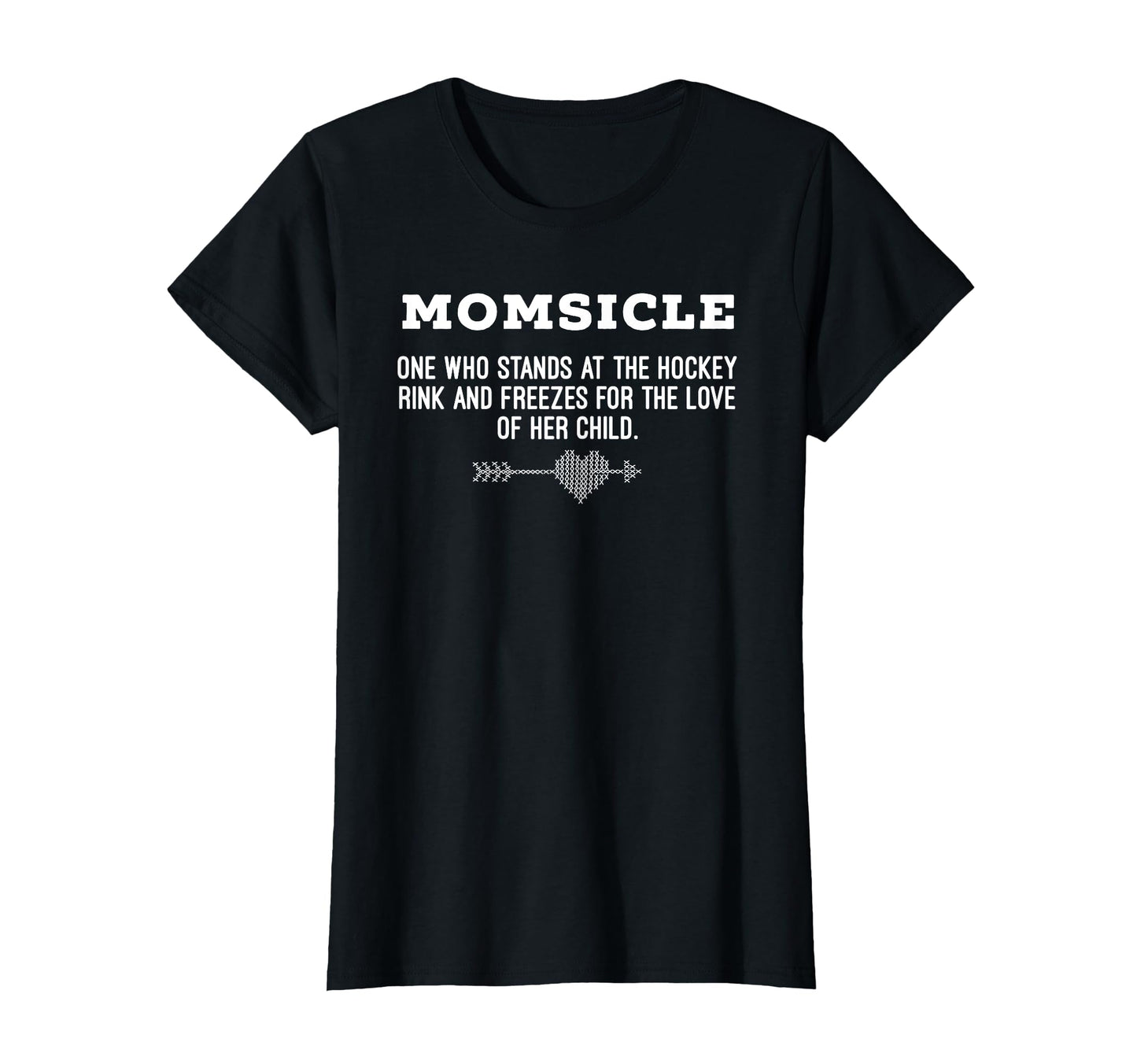 Hockey Mom Momsicle Definition T-Shirt - Fun Novelty Design for Adults - T-Shirt, Sweatshirt, Hoodie
