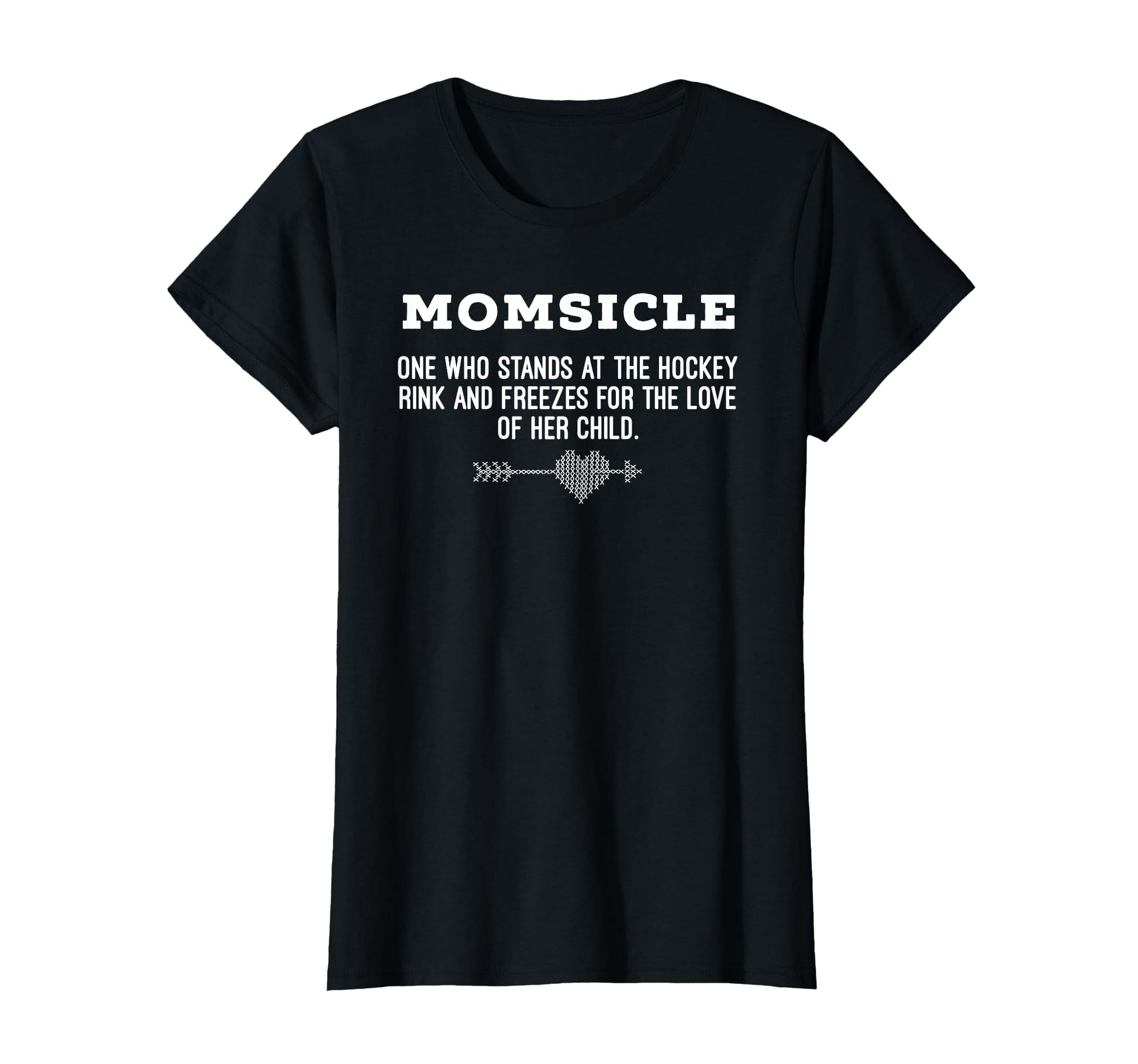 Hockey Mom Momsicle Definition T-Shirt - Fun Novelty Design for Adults - T-Shirt, Sweatshirt, Hoodie