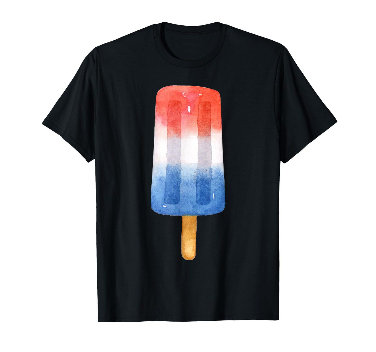 Red White And Blue Popsicle Ice Pop T-Shirt - Novelty Apparel Men Women - T-Shirt, Sweatshirt, Hoodie