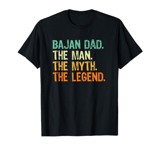 Bajan Dad Barbados Myth Legend T-Shirt - Fun Novelty Design for Adults - T-Shirt, Sweatshirt, Hoodie