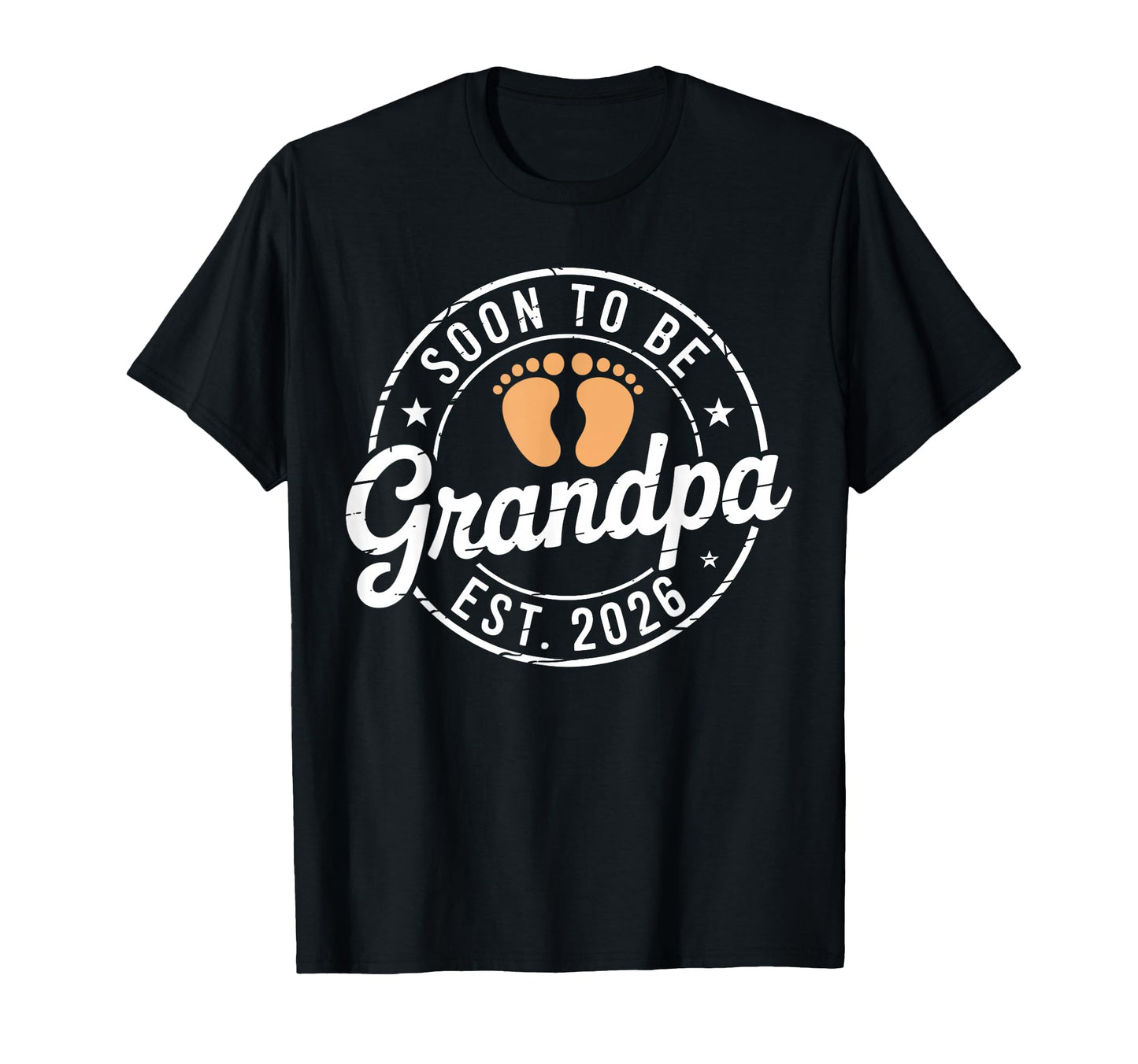 Soon To Be Grandpa Est 2026 Announcement T-Shirt - Graphic Print Unisex - T-Shirt, Sweatshirt, Hoodie