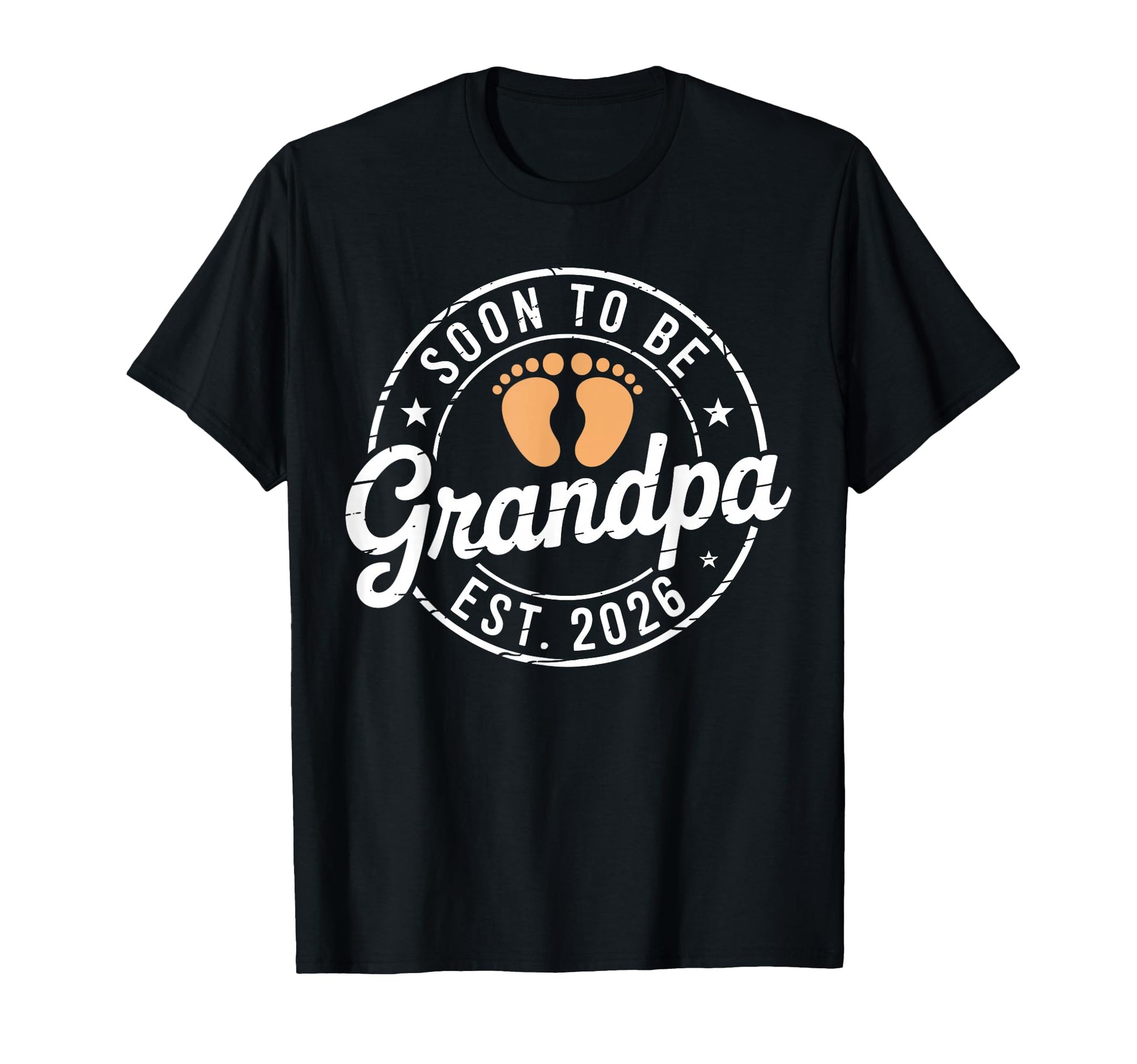 Soon To Be Grandpa Est 2026 Announcement T-Shirt - Graphic Print Unisex - T-Shirt, Sweatshirt, Hoodie