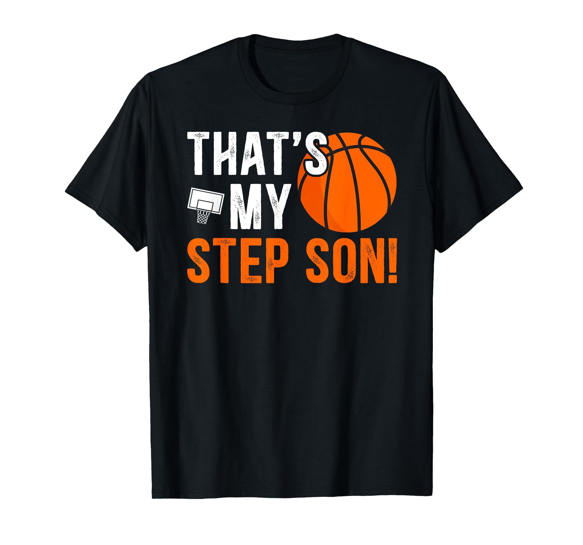 Basketball Step Dad Proud Basketball T-Shirt - Streetwear Style for Adults - T-Shirt, Sweatshirt, Hoodie
