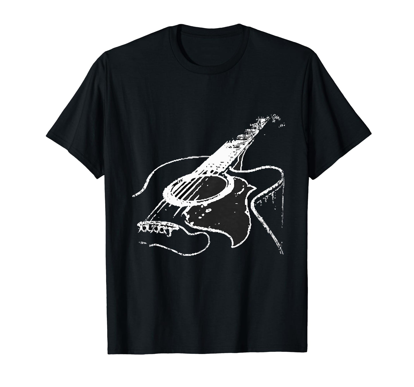 Guitar Acoustic Guitarist Blues Rock T-Shirt - Streetwear Style for Adults - T-Shirt, Sweatshirt, Hoodie