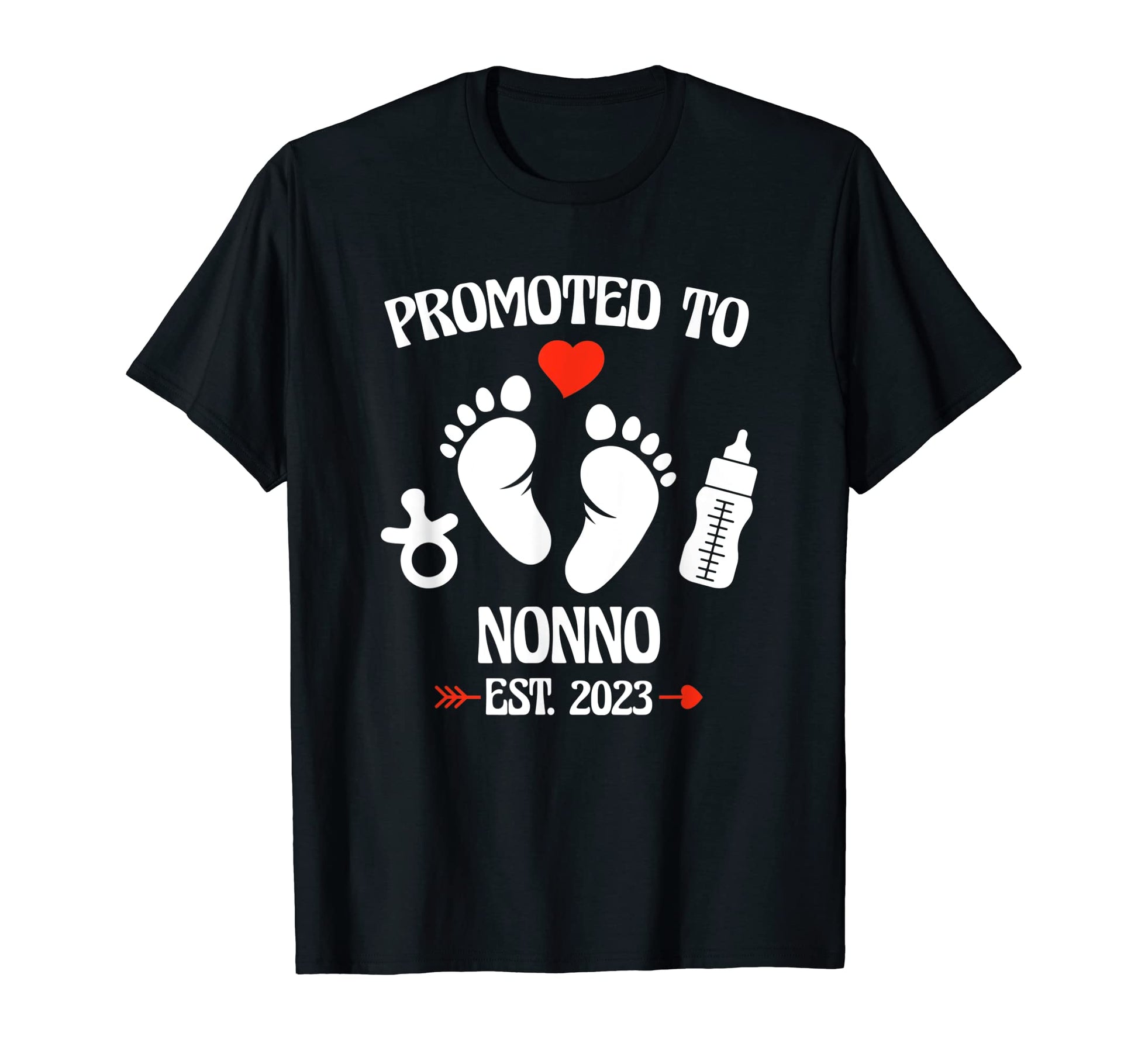 Mens Promoted To Nonno 2023 T-Shirt - Casual Everyday Wear for Adults - T-Shirt, Sweatshirt, Hoodie