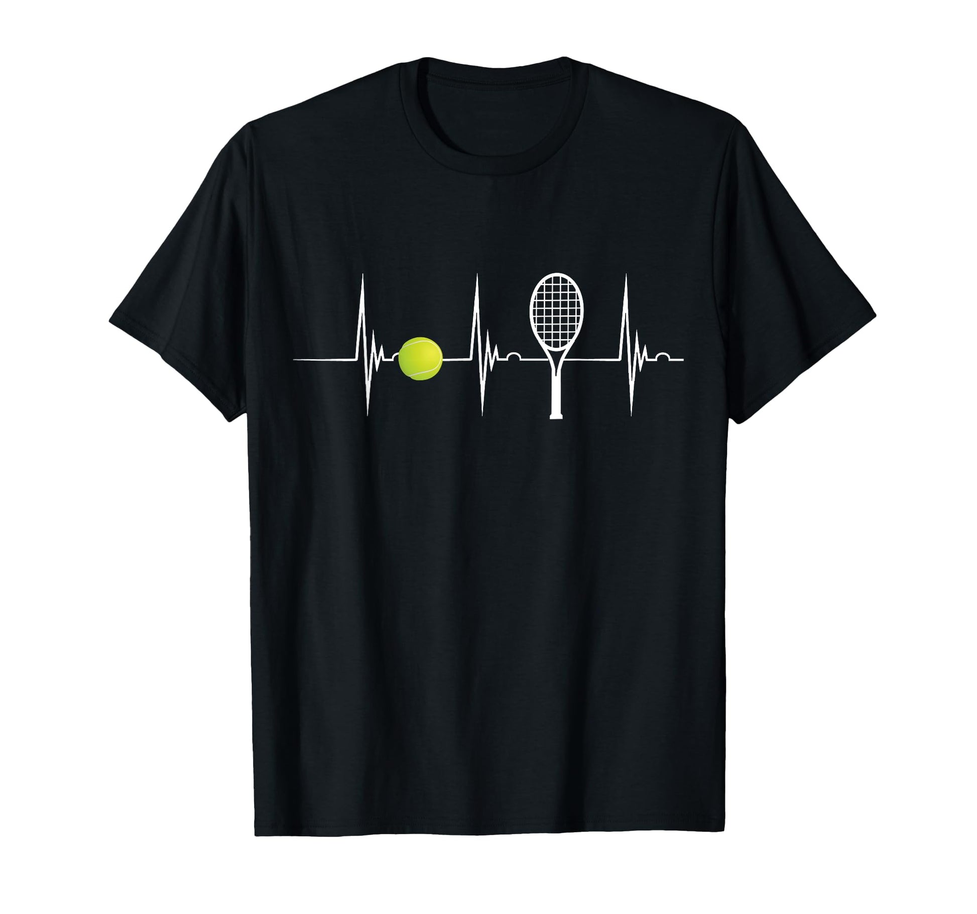 Tennis Lover Tennis Heartbeat Ekg Pulse T-Shirt - Streetwear Style Unisex - T-Shirt, Sweatshirt, Hoodie