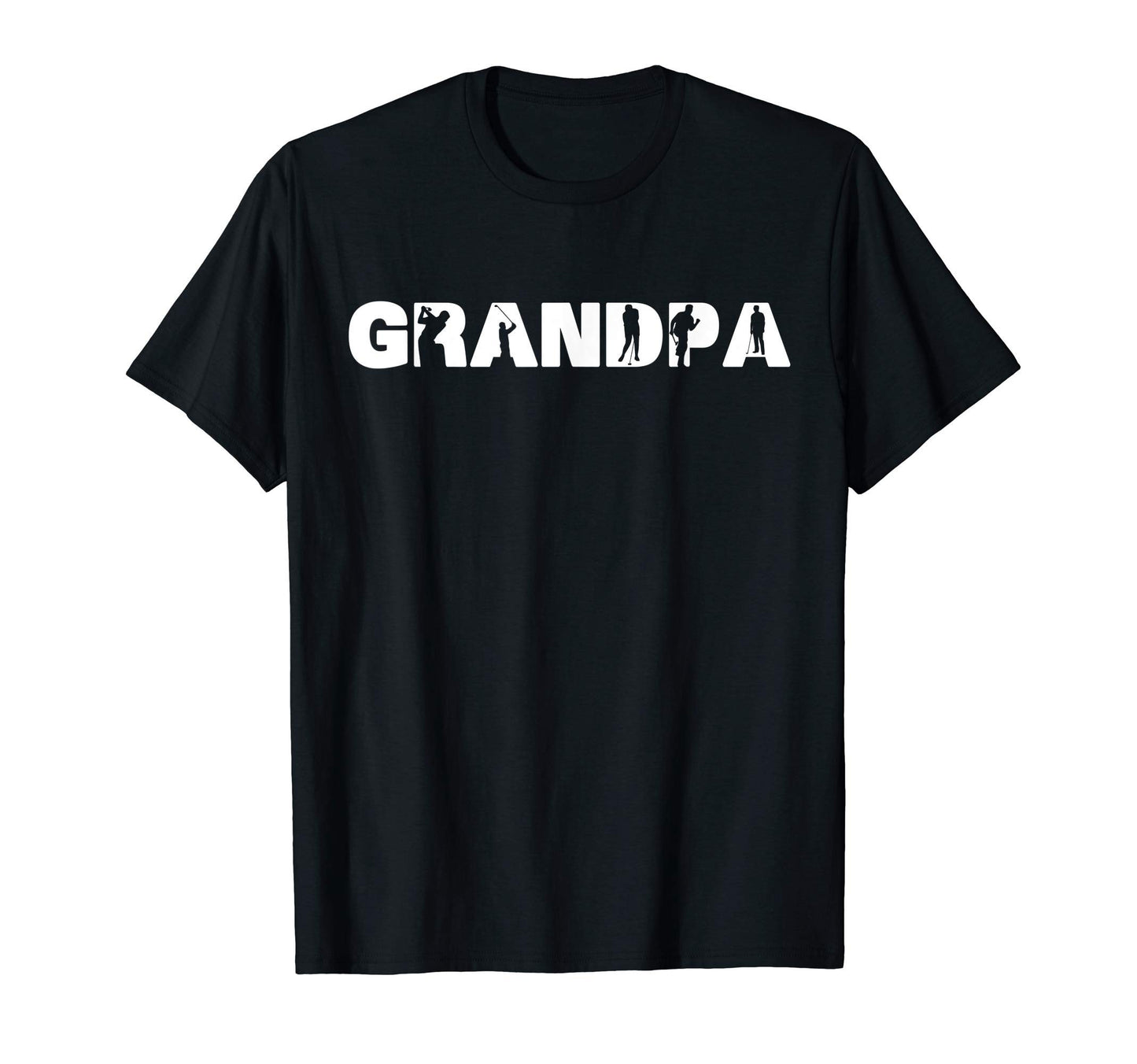 Mens Golf Grandpa Pops Playing Golf T-Shirt - Fun Novelty Design Men Women - T-Shirt, Sweatshirt, Hoodie