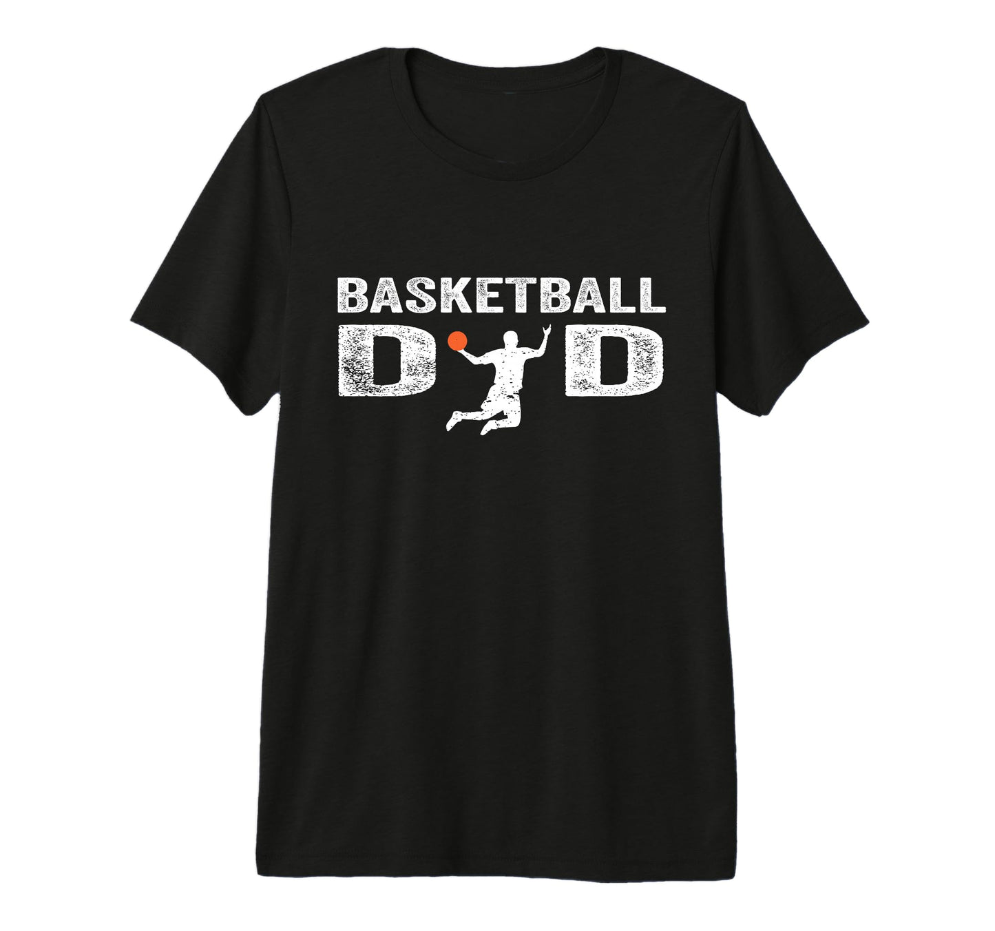 Proud Basketball Dad Fathers Day Tri T-Shirt - Graphic Print Men Women - T-Shirt, Sweatshirt, Hoodie