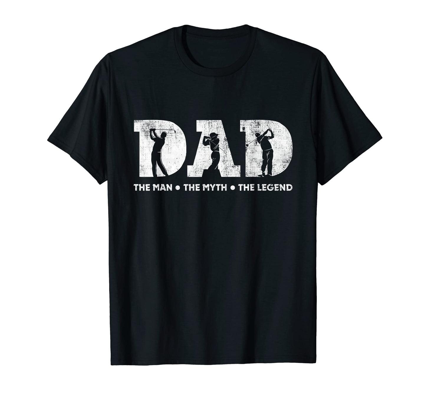 Dad Myth Legend Golfer Golf Player T-Shirt - Trendy Graphic Men Women - T-Shirt, Sweatshirt, Hoodie