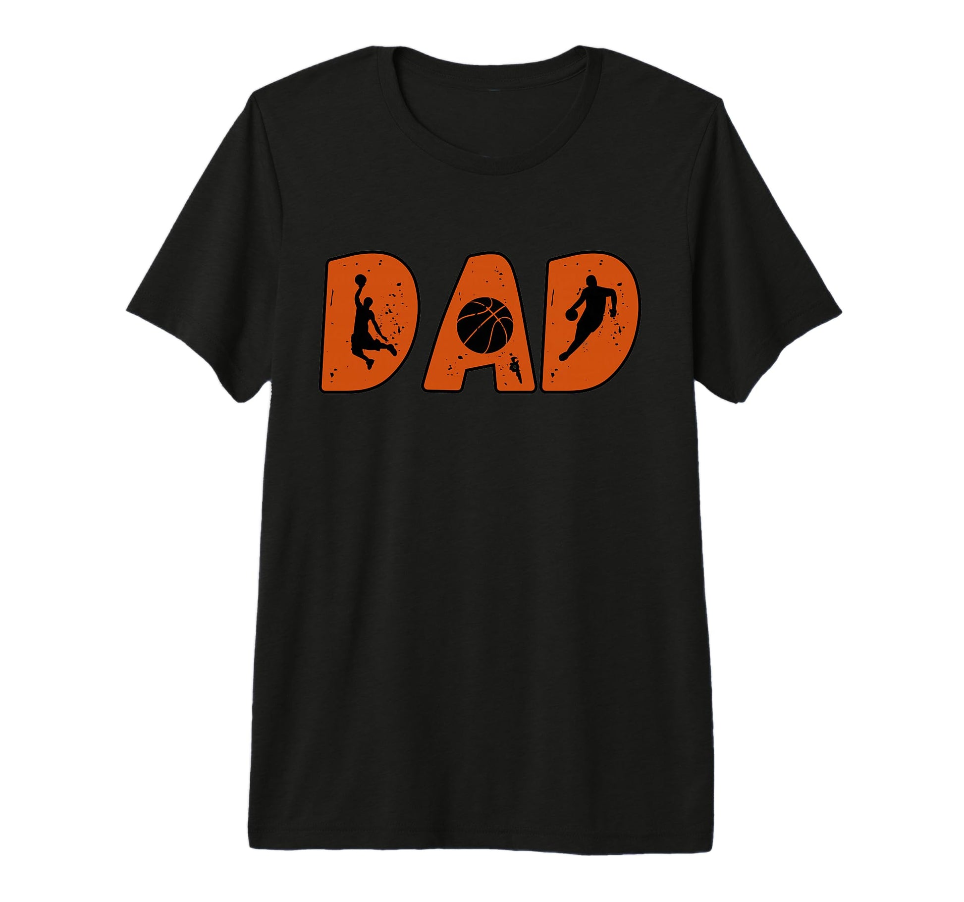 Funny Custom Basketball Tees Dad T-Shirt - Fun Novelty Design Men Women - T-Shirt, Sweatshirt, Hoodie