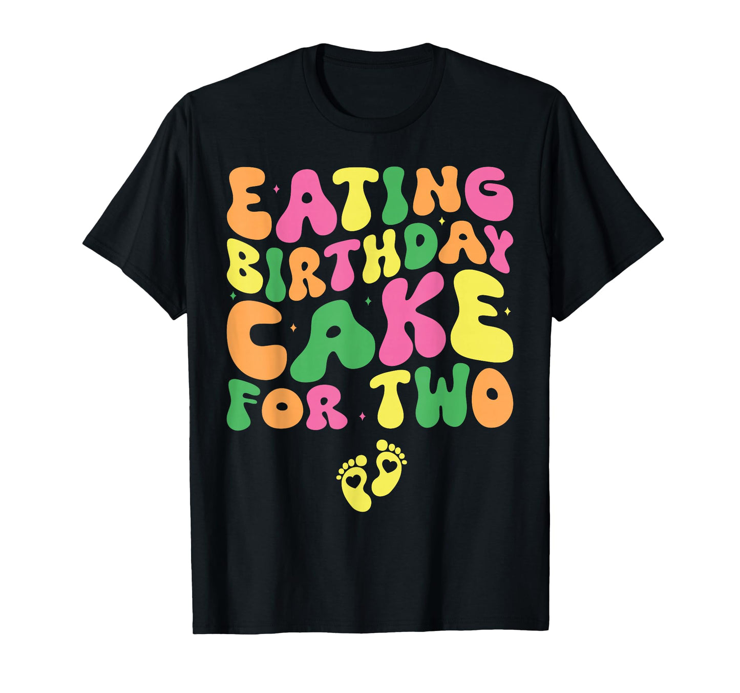 Eating Birthday Cake Two Birthday T-Shirt - Streetwear Style for Adults - T-Shirt, Sweatshirt, Hoodie
