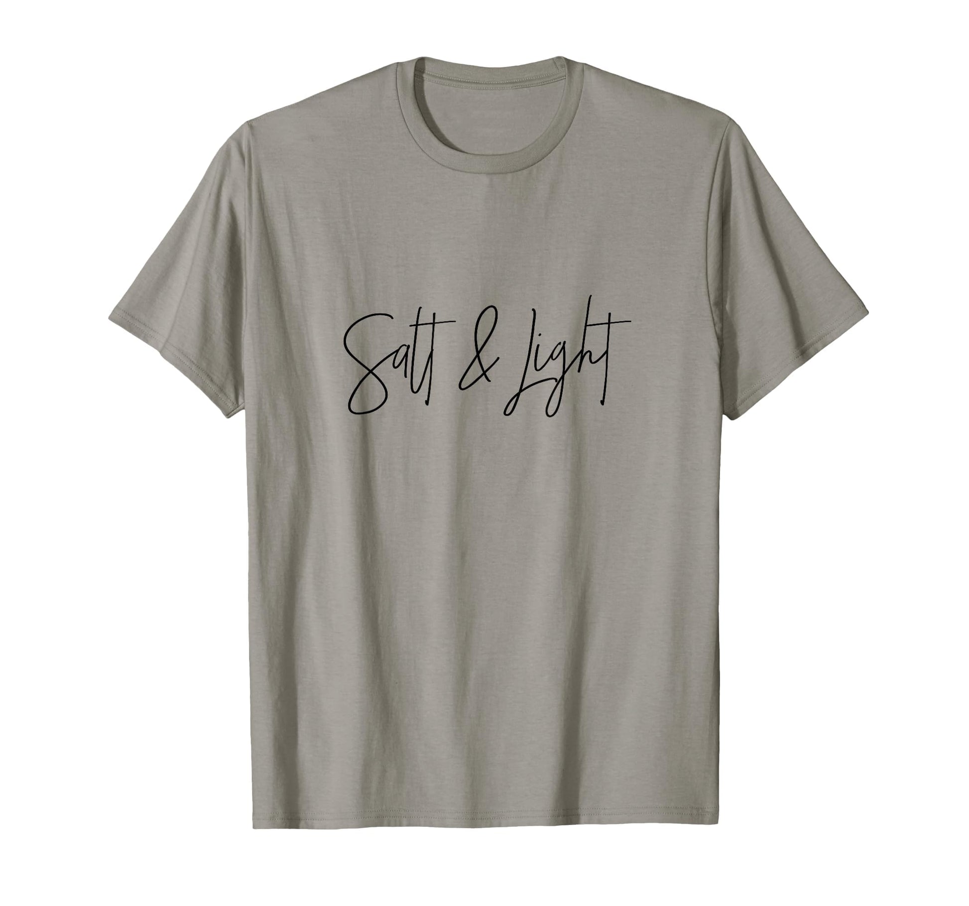 Salt Light Christian Be Change World T-Shirt - Minimalist Print Unisex - T-Shirt, Sweatshirt, Hoodie