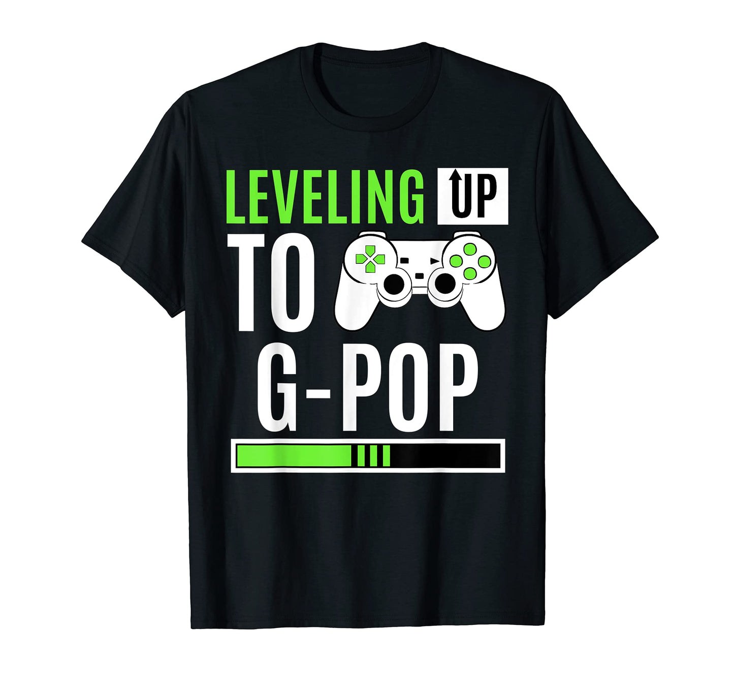 Leveling Up To G Pop Gaming Gender T-Shirt - Aesthetic Graphic for Adults - T-Shirt, Sweatshirt, Hoodie