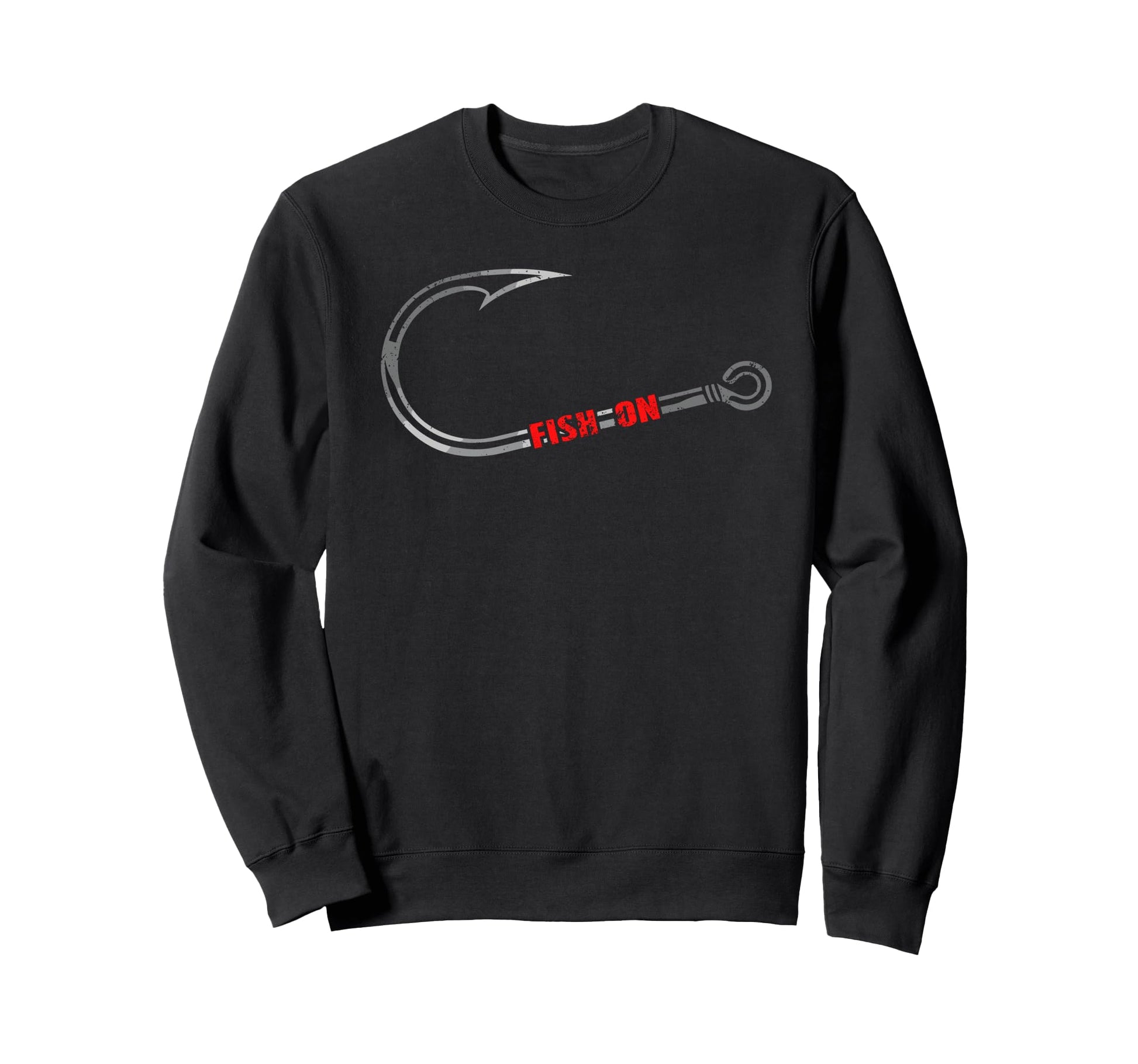 Fish Fishing Hook Fish Fun Sweatshirt - Aesthetic Graphic for Adults - T-Shirt, Sweatshirt, Hoodie