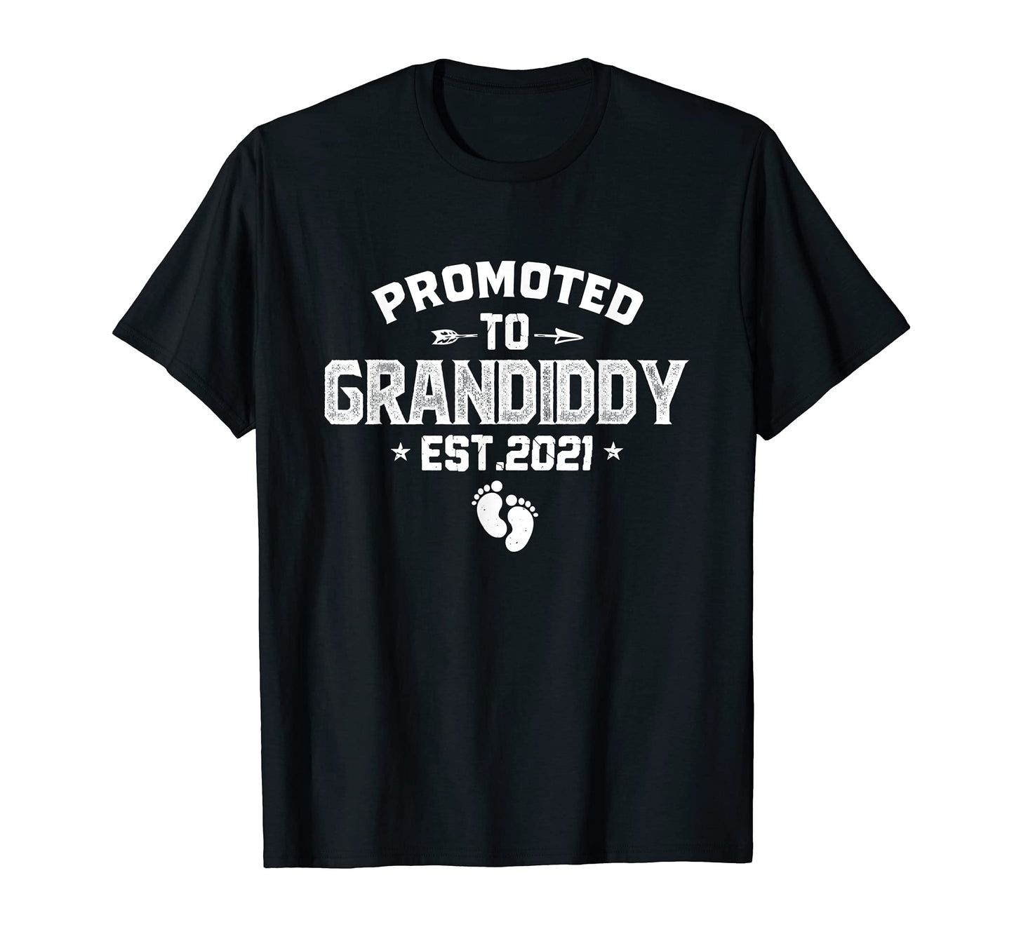 Mens Promoted To Grandiddy Est 2021 Funny T-Shirt - Trendy Graphic Unisex - T-Shirt, Sweatshirt, Hoodie