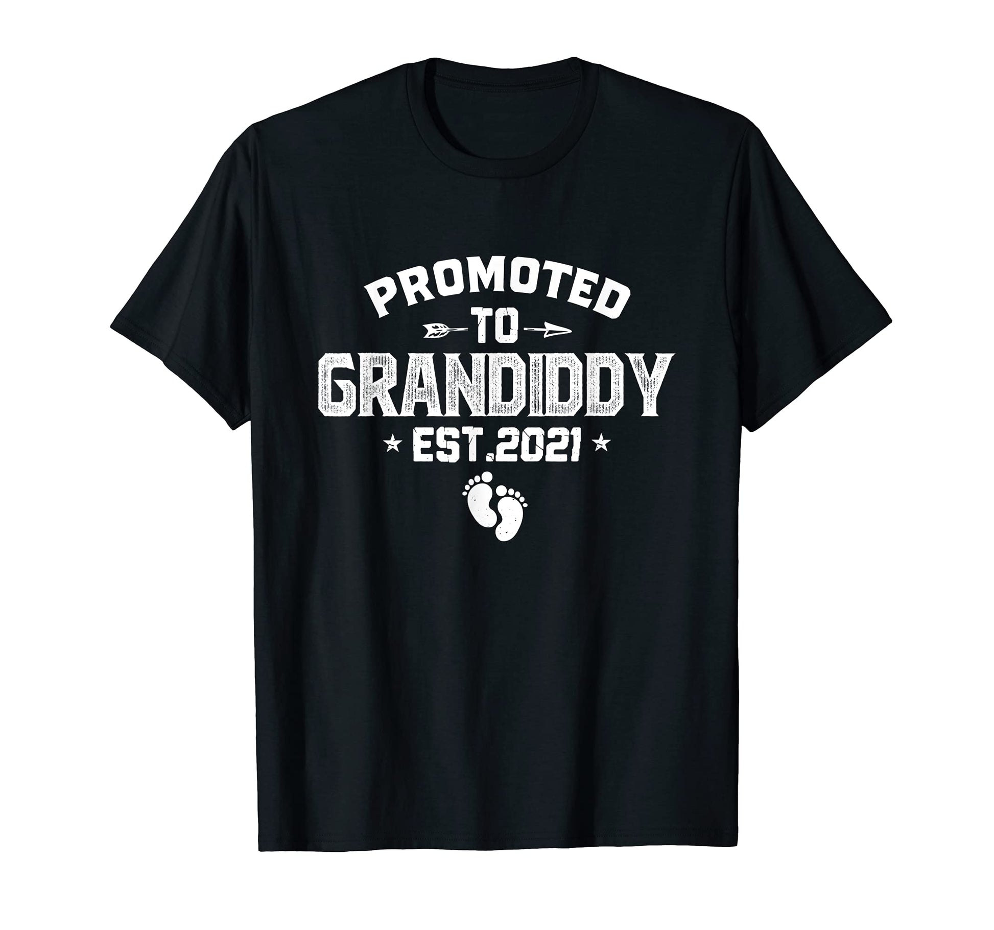 Mens Promoted To Grandiddy Est 2021 Funny T-Shirt - Trendy Graphic Unisex - T-Shirt, Sweatshirt, Hoodie