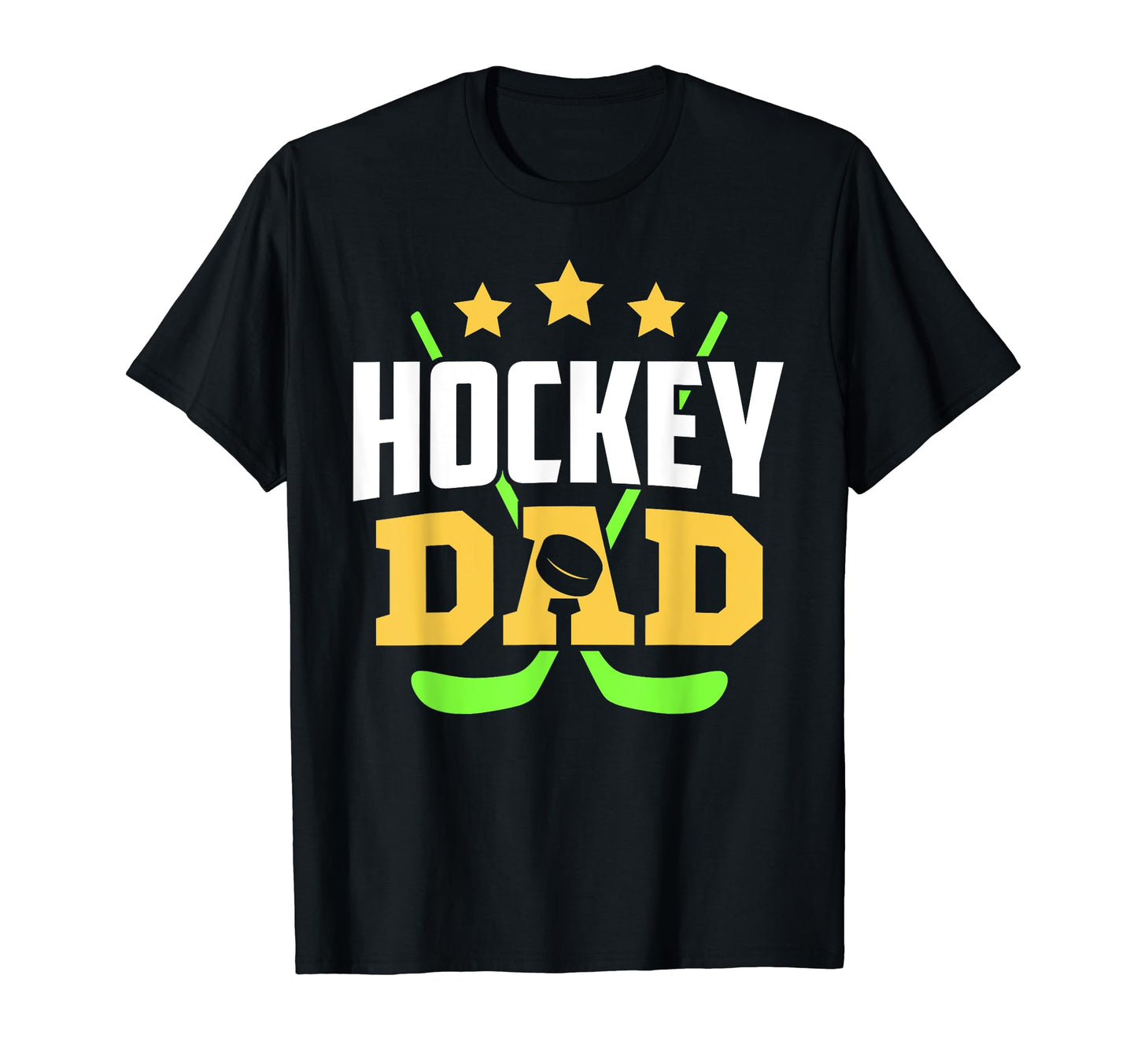 Hockey Dad Sports Lover Gift Daddy T-Shirt - Minimalist Print Unisex - T-Shirt, Sweatshirt, Hoodie